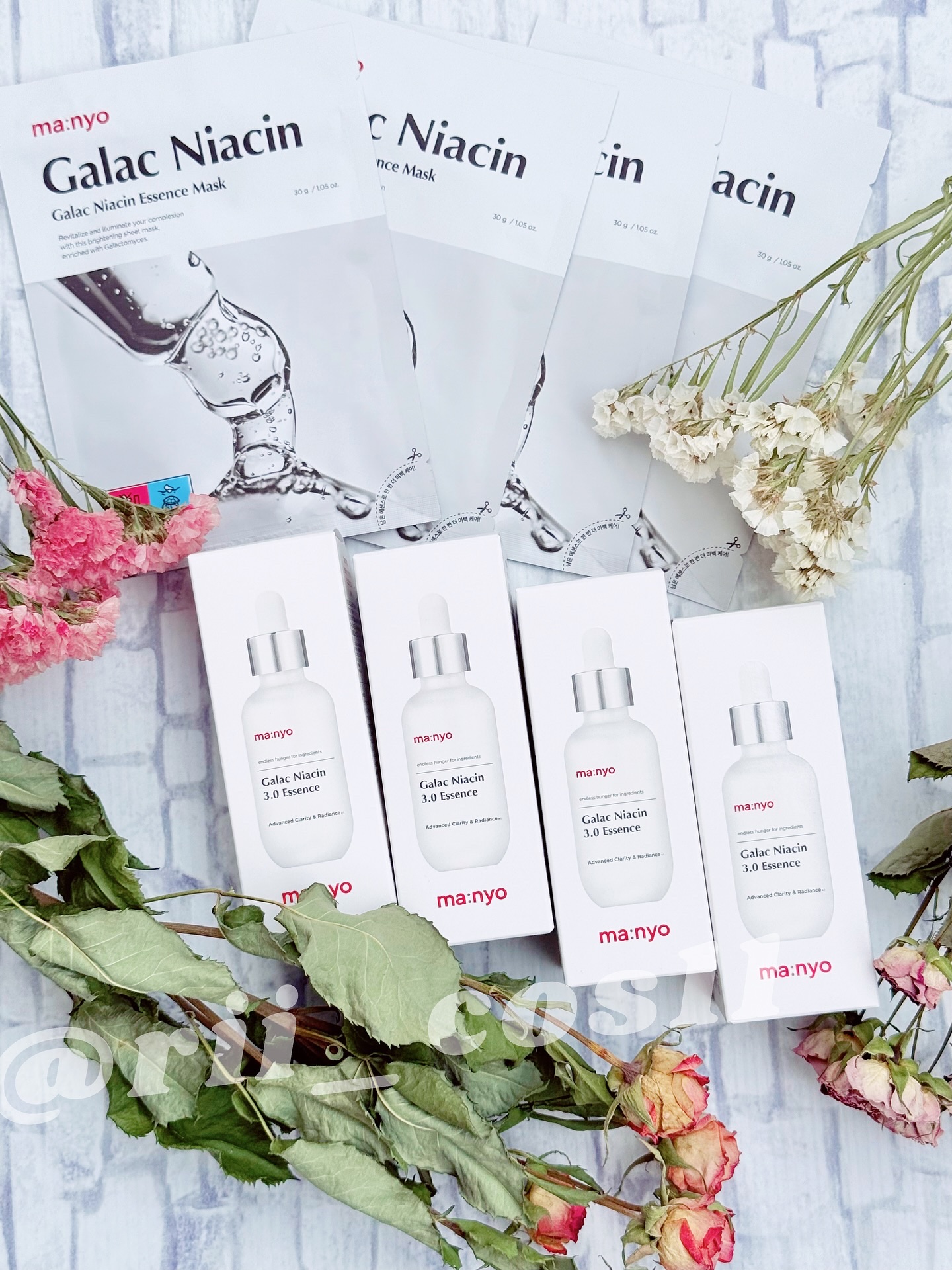 ガラクナイアシン エッセンスマスク/manyo/シートマスク・パックを使ったクチコミ（1枚目）