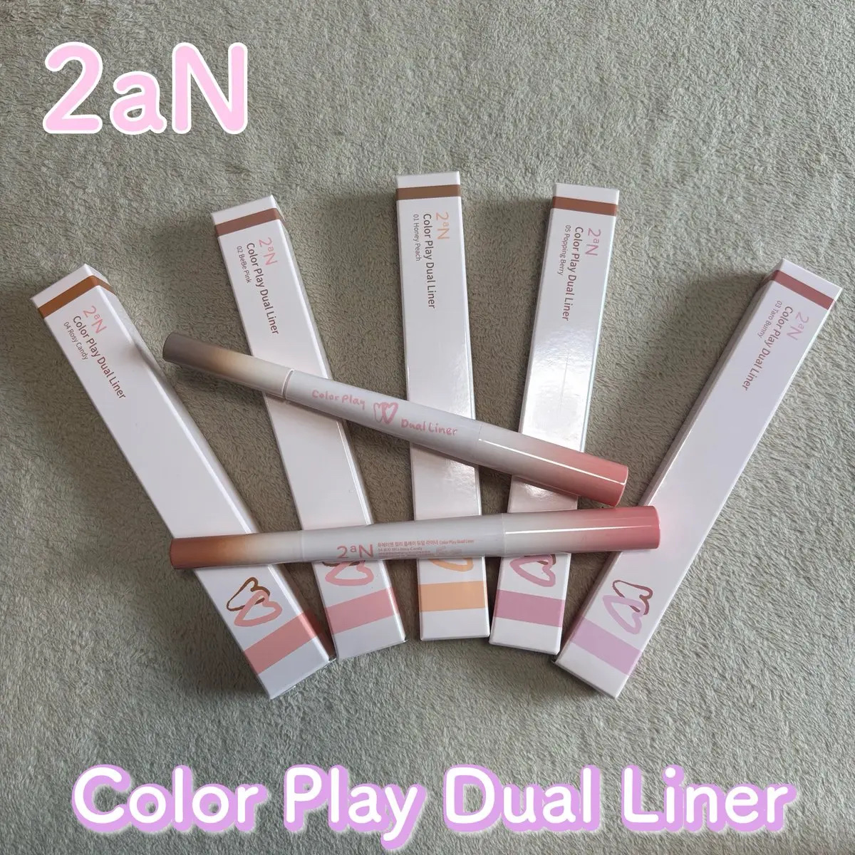 カラープレイデュアルライナー/2aN/スティックアイシャドウを使ったクチコミ（1枚目）
