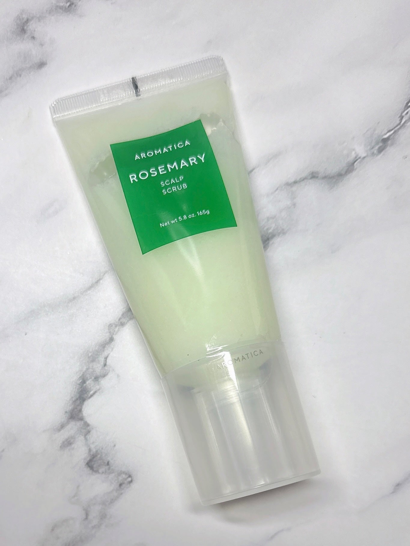 ローズマリー スカルプ スクラブ/AROMATICA/ヘッドスクラブを使ったクチコミ(2枚目)