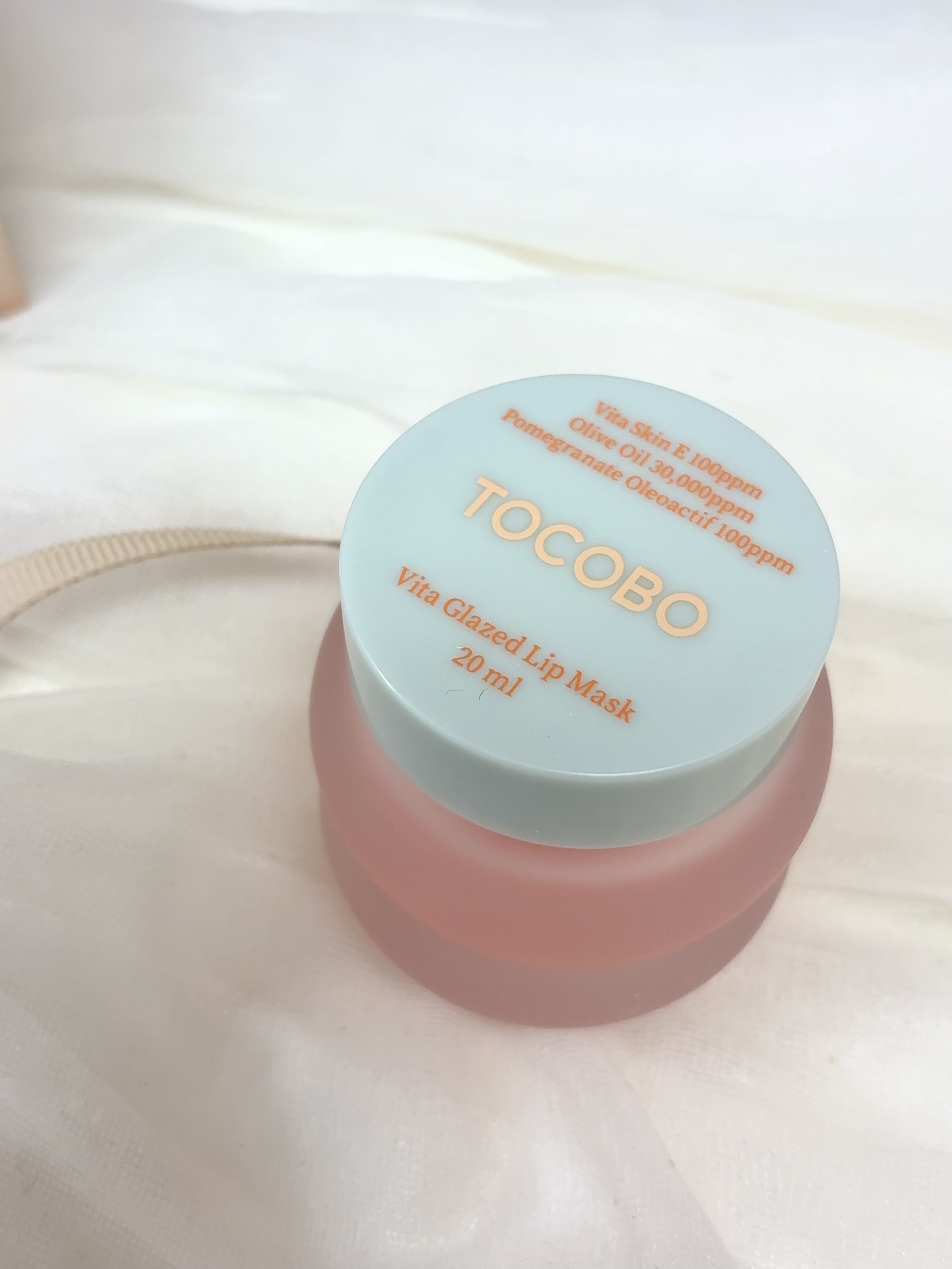 ビタグレーズドリップマスク/TOCOBO/リップマスクを使ったクチコミ（1枚目）