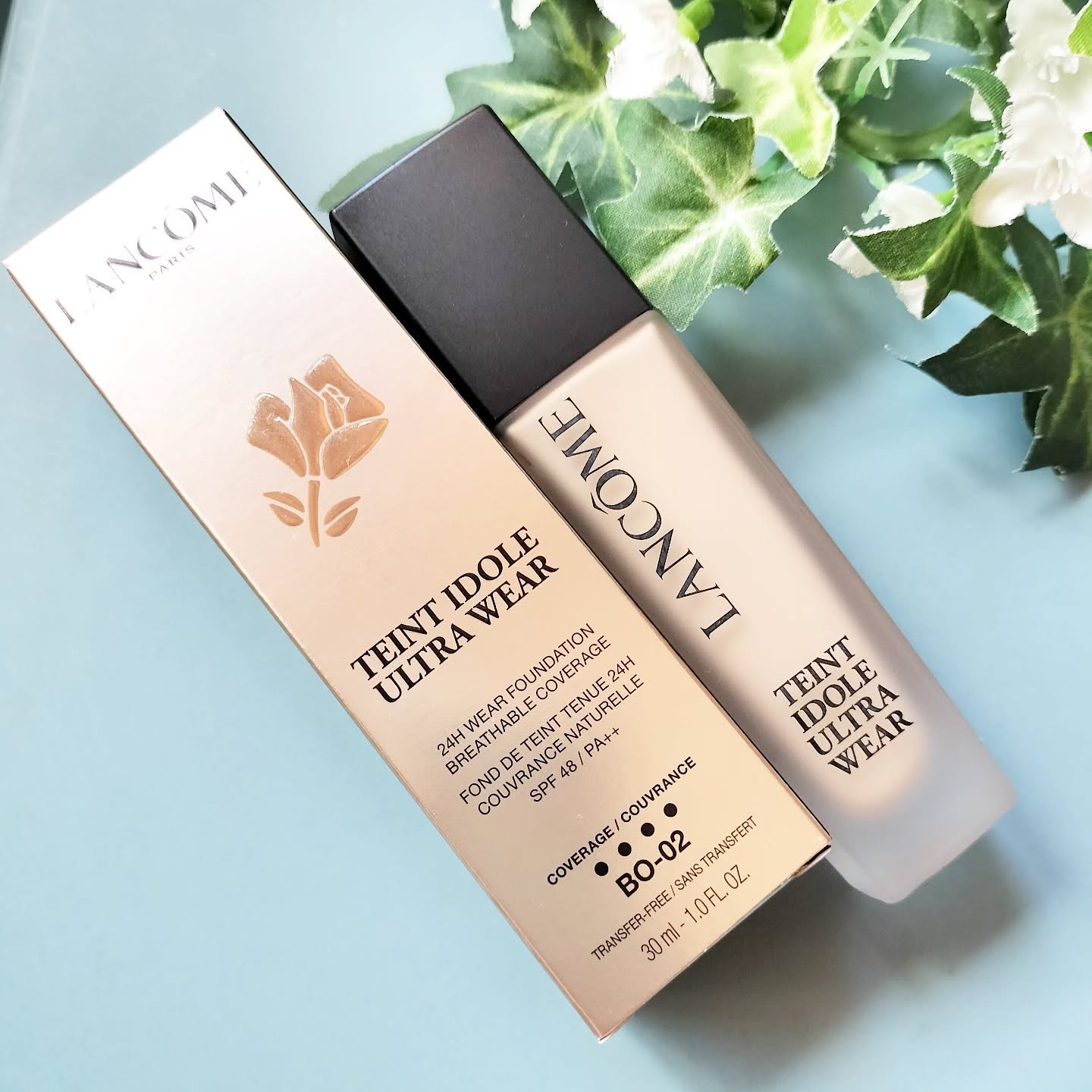 タンイドル ウルトラ ウェア リキッド N/LANCOME/リキッドファンデーションを使ったクチコミ（1枚目）