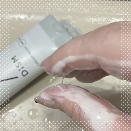 ディズム クリームウォッシュ/DISM/洗顔フォームを使ったクチコミ(3枚目)