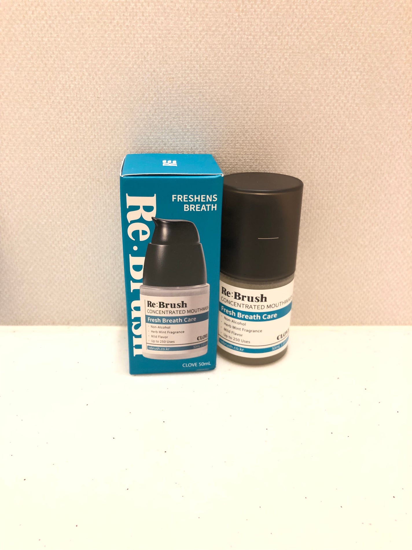 口臭除去クローブ濃縮マウスウォッシュ/Re:Brush/マウスウォッシュ・スプレーを使ったクチコミ(4枚目)