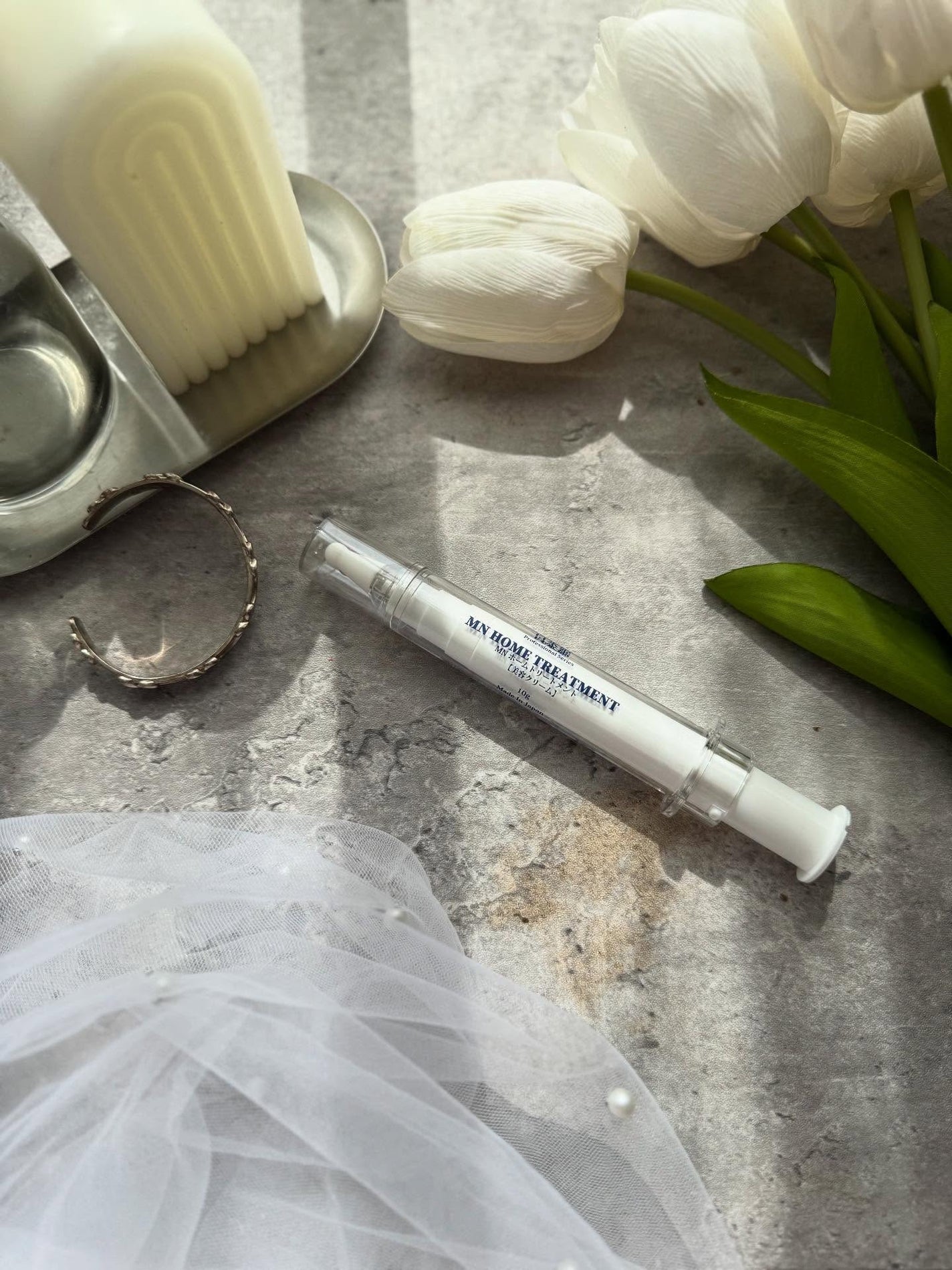 MN ホームトリートメント/白氷姫ハダピュア/フェイスクリームを使ったクチコミ(1枚目)