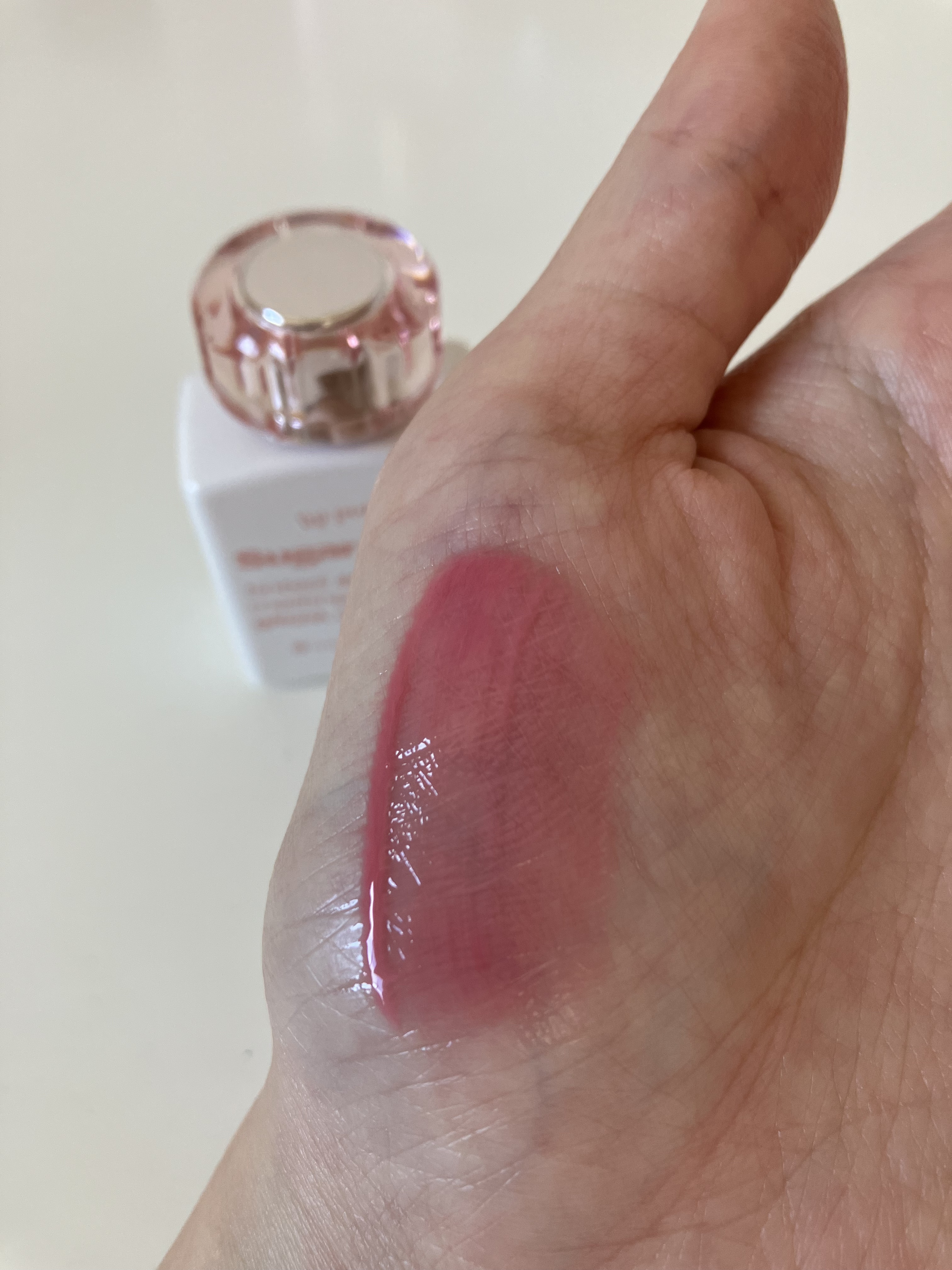 リップポーション シュガーグレーズティント 08 ピオニーボール/alternativestereo/リップティントを使ったクチコミ（1枚目）