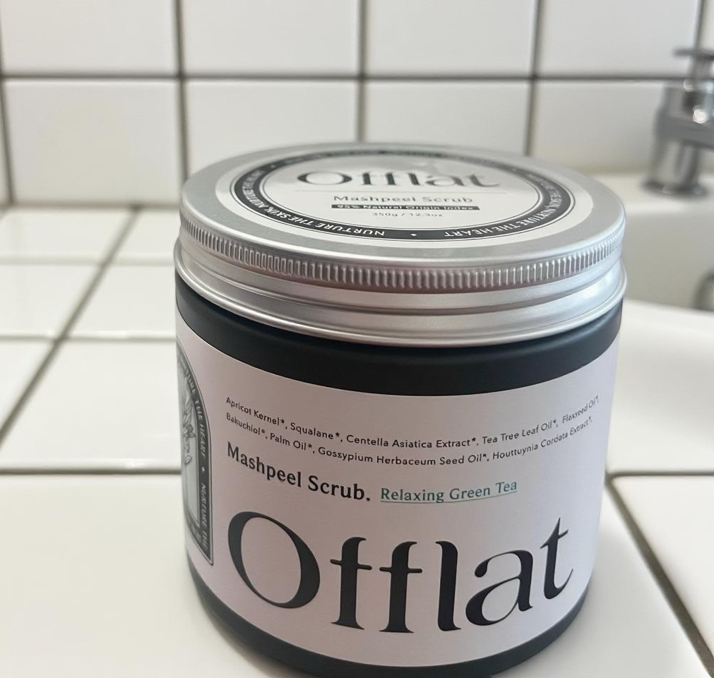 オフラットマシュピールスクラブ/Offlat/ピーリングを使ったクチコミ（1枚目）