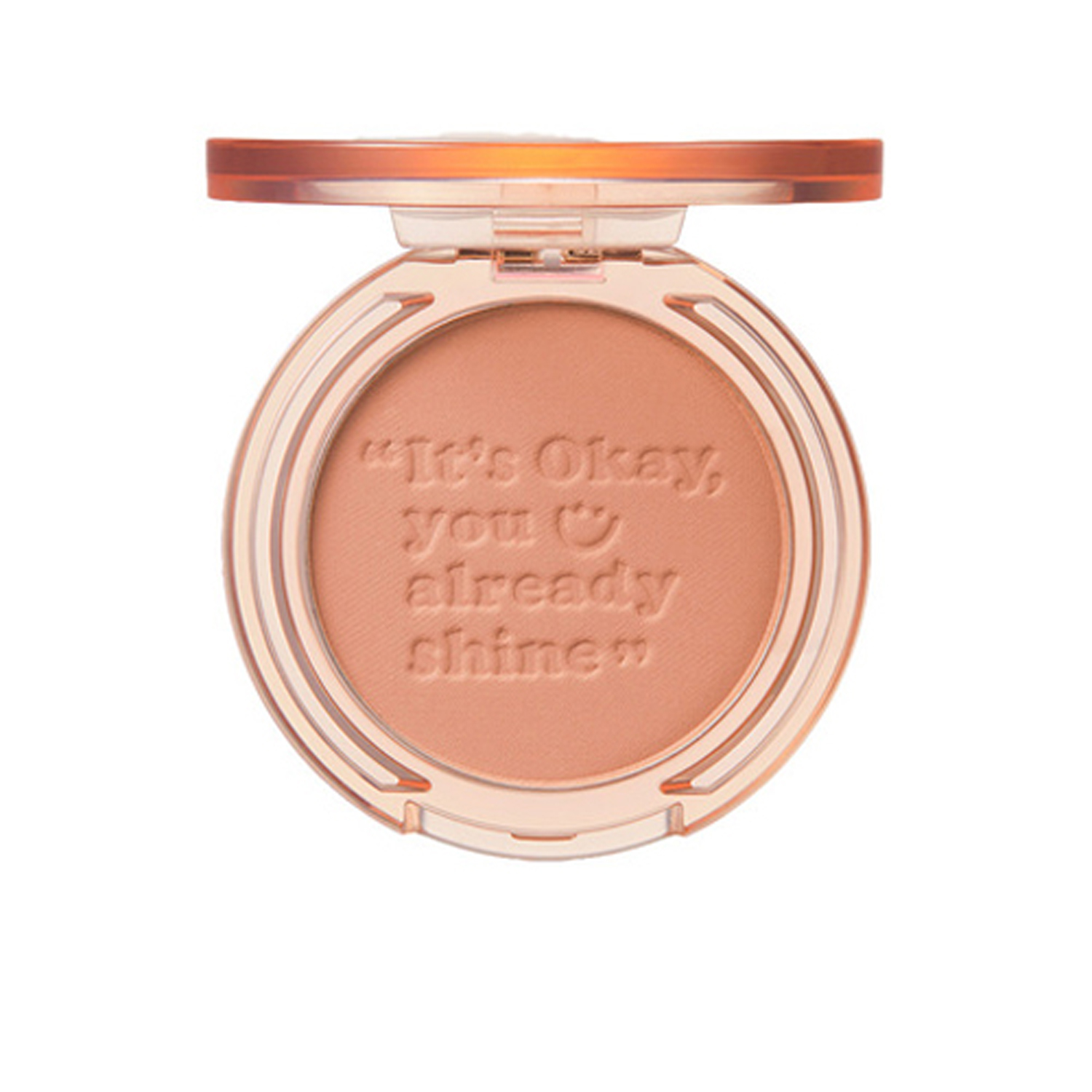 ピュア ブラッシュド サンシャイン チーク 04 HAZEL ORANGE(おべんきょモード)【ハート盛り】