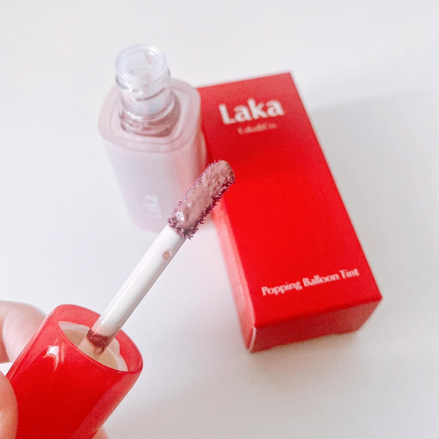 ポッピングバルーンティント/Laka/リップティントを使ったクチコミ（2枚目）