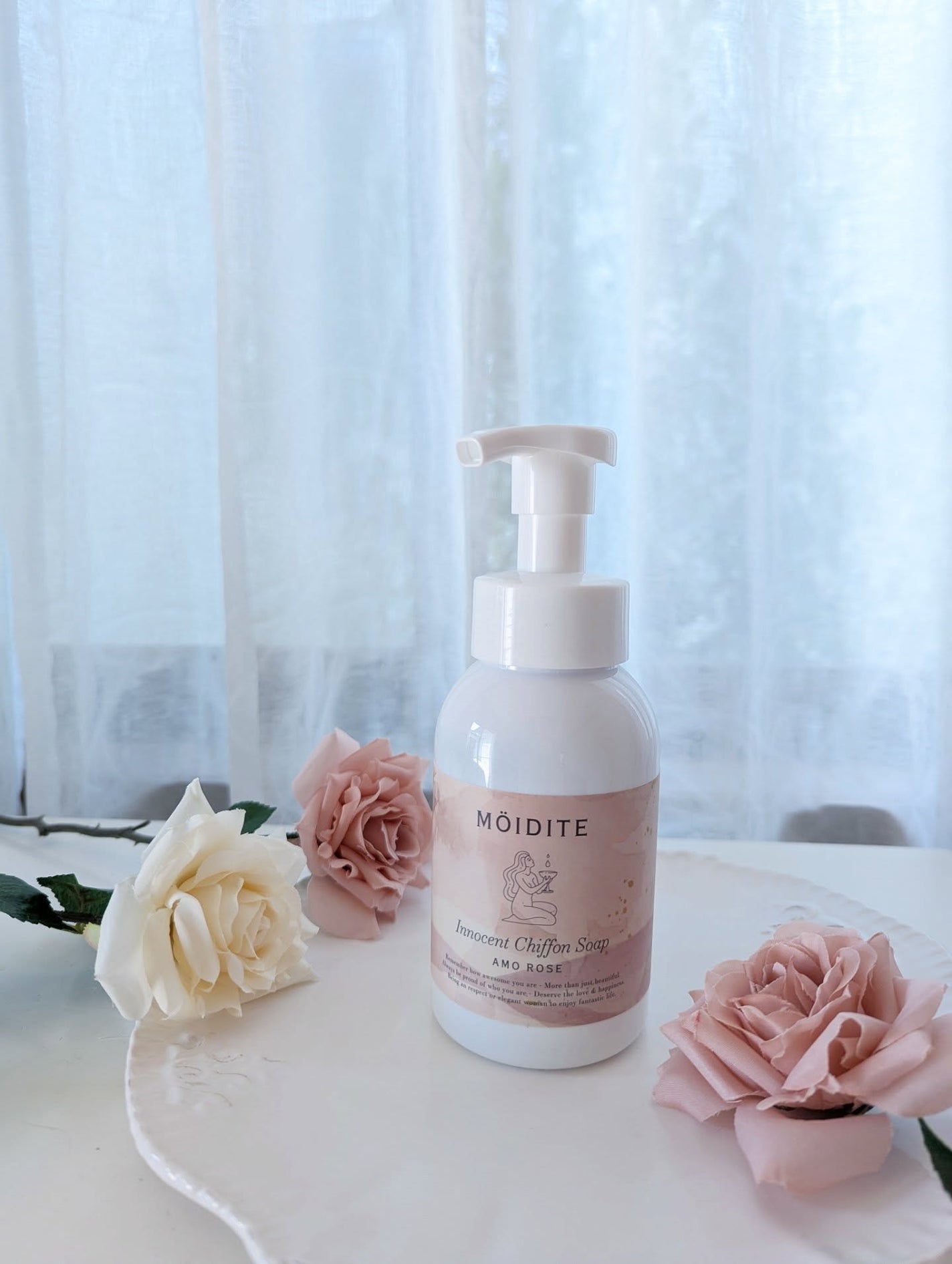 イノセントシフォンソープ アモーローズ /MOIDITE/デリケートゾーンケアを使ったクチコミ(2枚目)