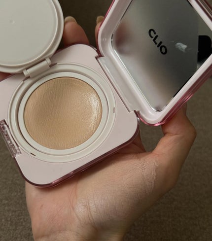 キルカバー メッシュ グロウ エッセンシャル クッション/CLIO/クッションファンデーションを使ったクチコミ(2枚目)