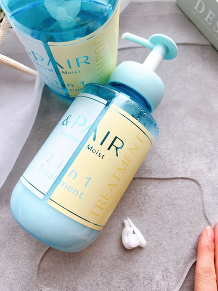 アンドペア コントロール モイスト 2in1 シャンプー&ヘアトリートメント/&PAIR/市販シャンプーを使ったクチコミ(4枚目)