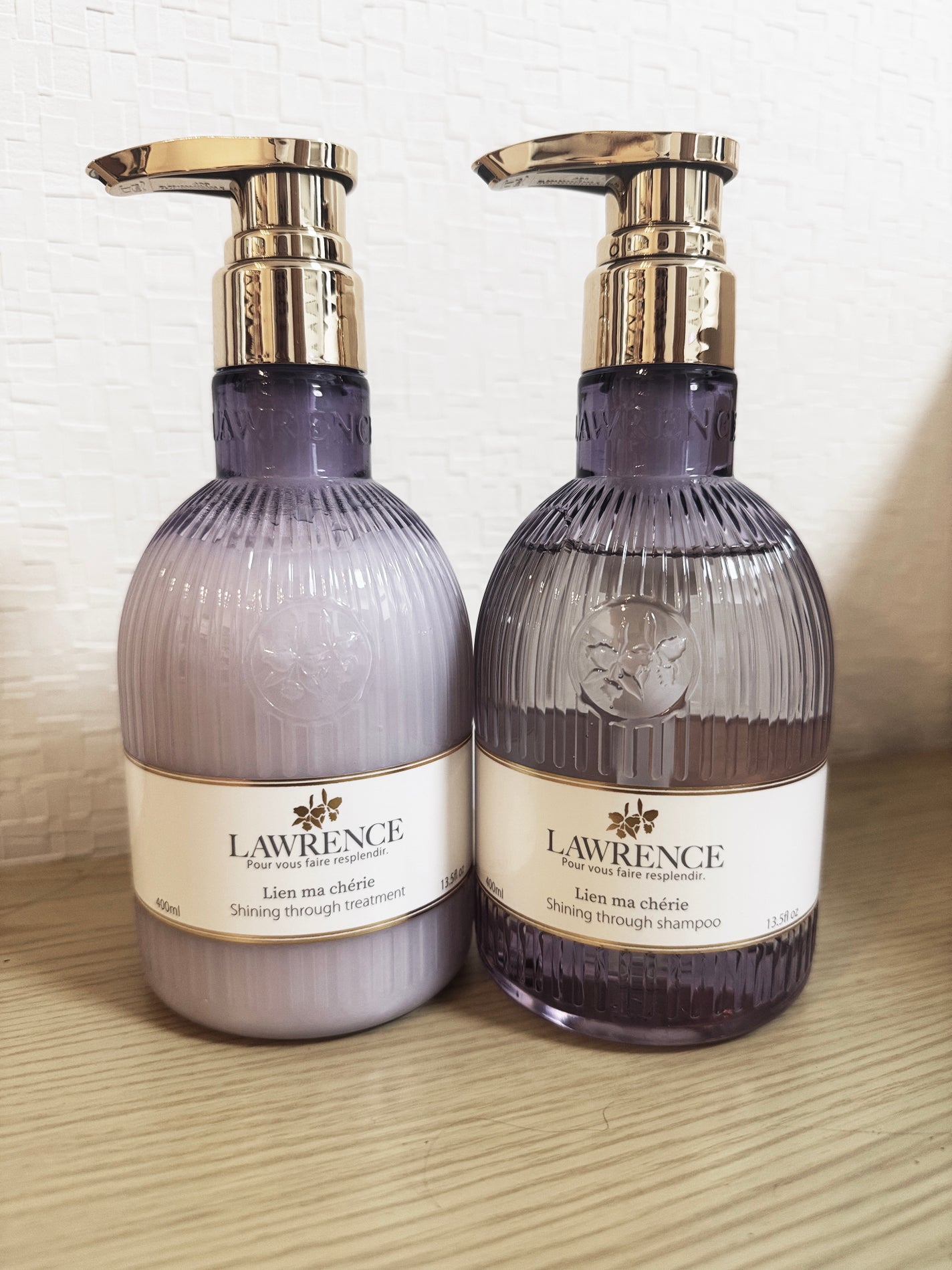 ロウレンス シャイニングスルーシャンプー/トリートメント リアンマシェリ(レイヤードモイストタイプ)/ロウレンス /市販シャンプーを使ったクチコミ(1枚目)