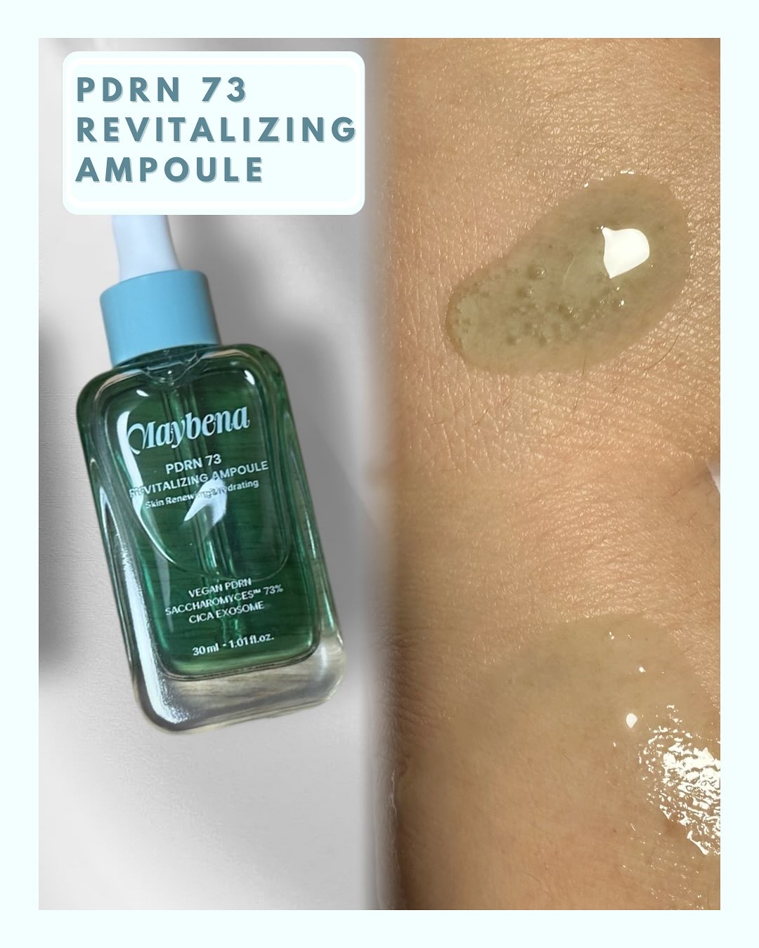 PDRN 73 リバイタライジング アンプル/MAYBENA/美容液を使ったクチコミ（3枚目）