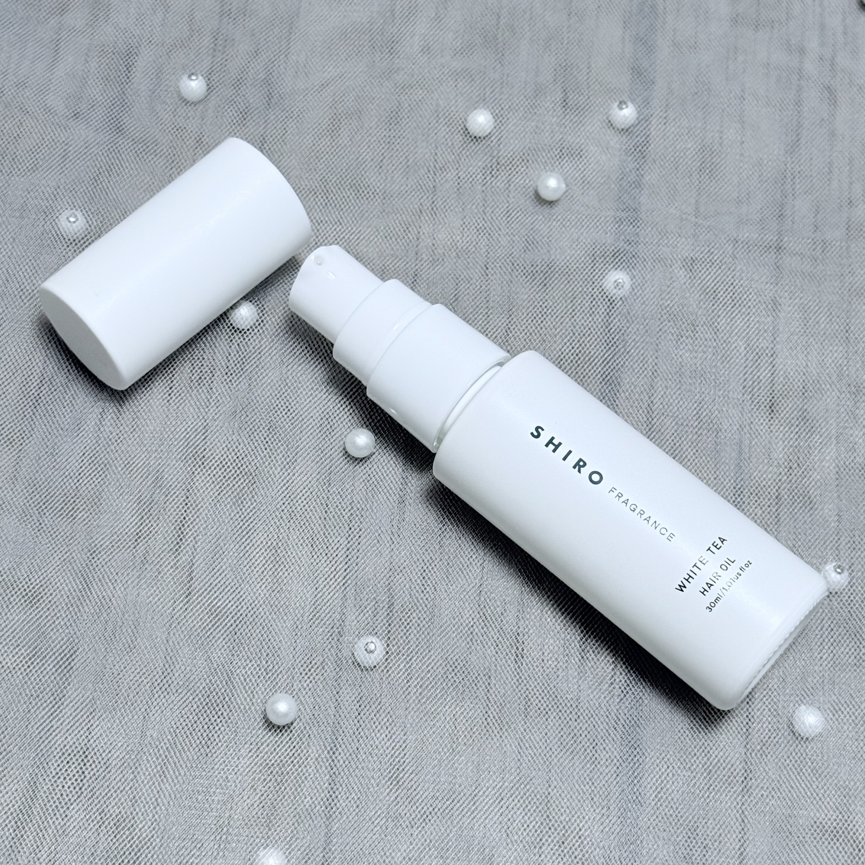 ホワイトティー ヘアオイル/SHIRO/ヘアオイルを使ったクチコミ（1枚目）