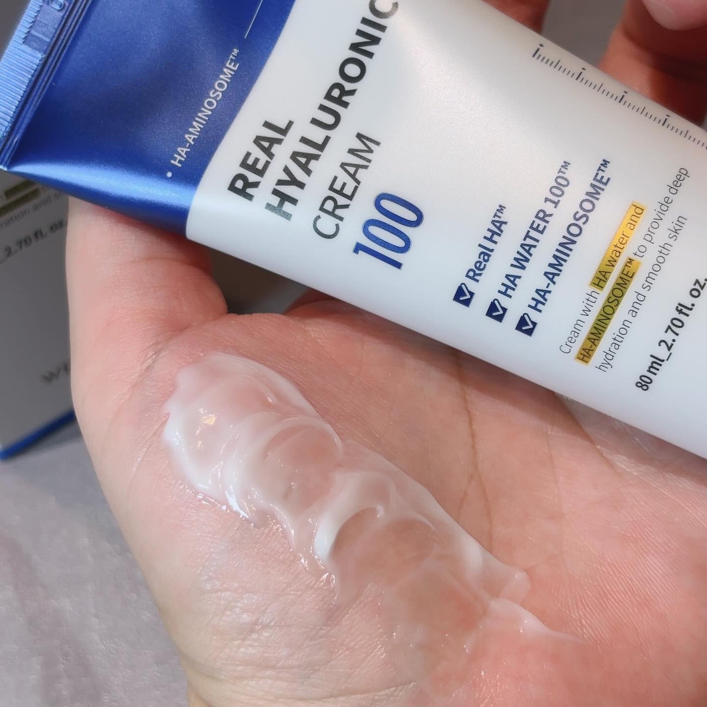 リアルヒアルロニックブルーアンプル 100/Wellage/美容液を使ったクチコミ(6枚目)