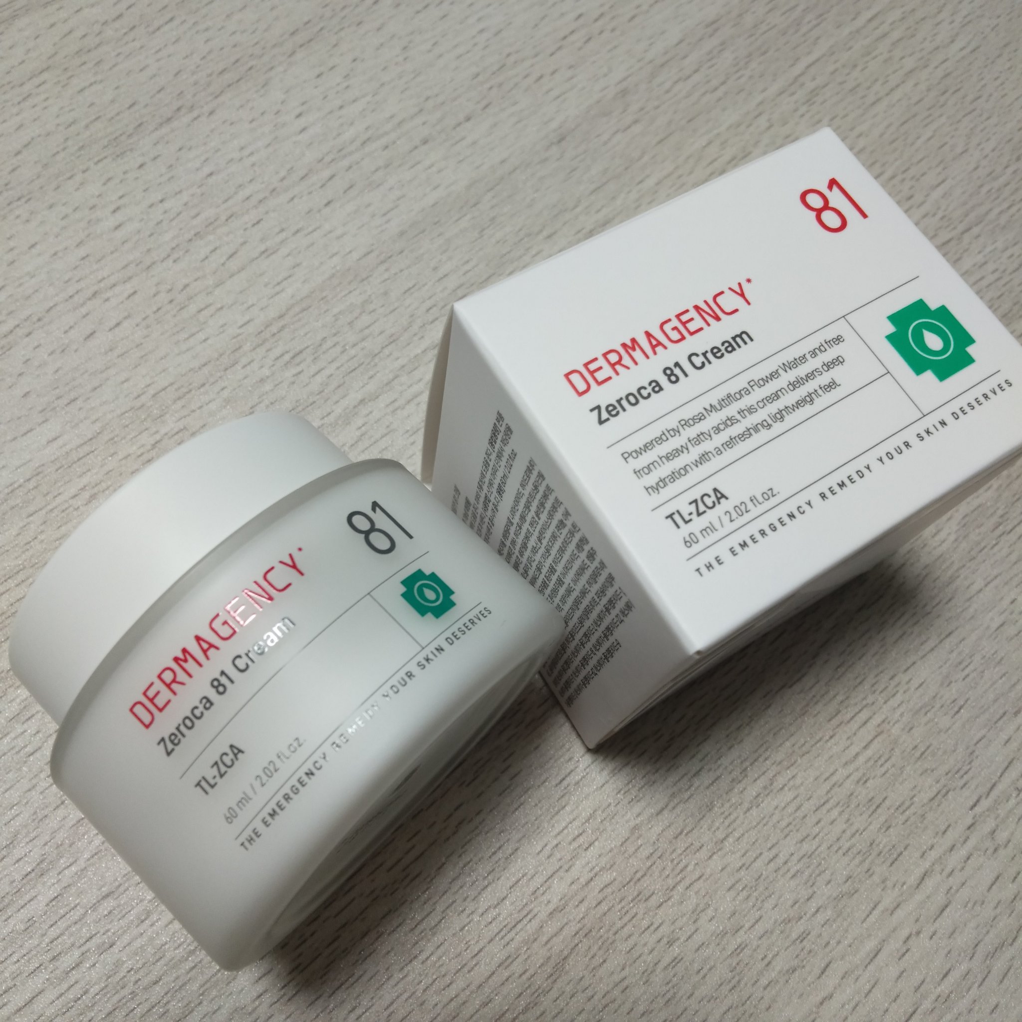 ダーマジェンシー ゼロカ81 クリーム/DERMAGENCY/フェイスクリームを使ったクチコミ（3枚目）