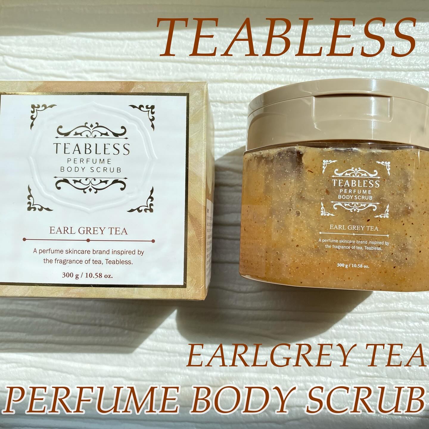 アールグレイティージャム ボディスクラブ/TEABLESS/ボディスクラブを使ったクチコミ（1枚目）