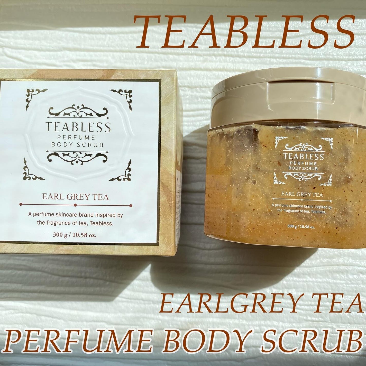 アールグレイティージャム ボディスクラブ/TEABLESS/ボディスクラブを使ったクチコミ(1枚目)
