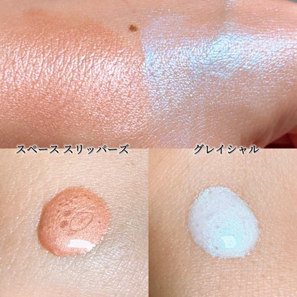 スキンフィニッシュ ライトストラック リキッド ハイライター グレイシャル/M・A・C/リキッドハイライトの画像