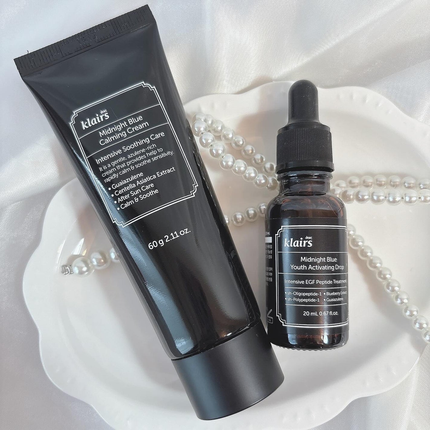 ミッドナイトブルーユースアクティベーティングドロップ(20ml)/Klairs/美容液を使ったクチコミ(4枚目)