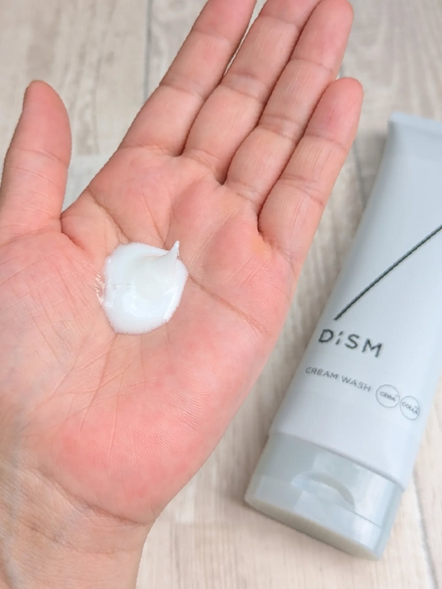 ディズム　クリームウォッシュ/DISM/洗顔フォームを使ったクチコミ（2枚目）