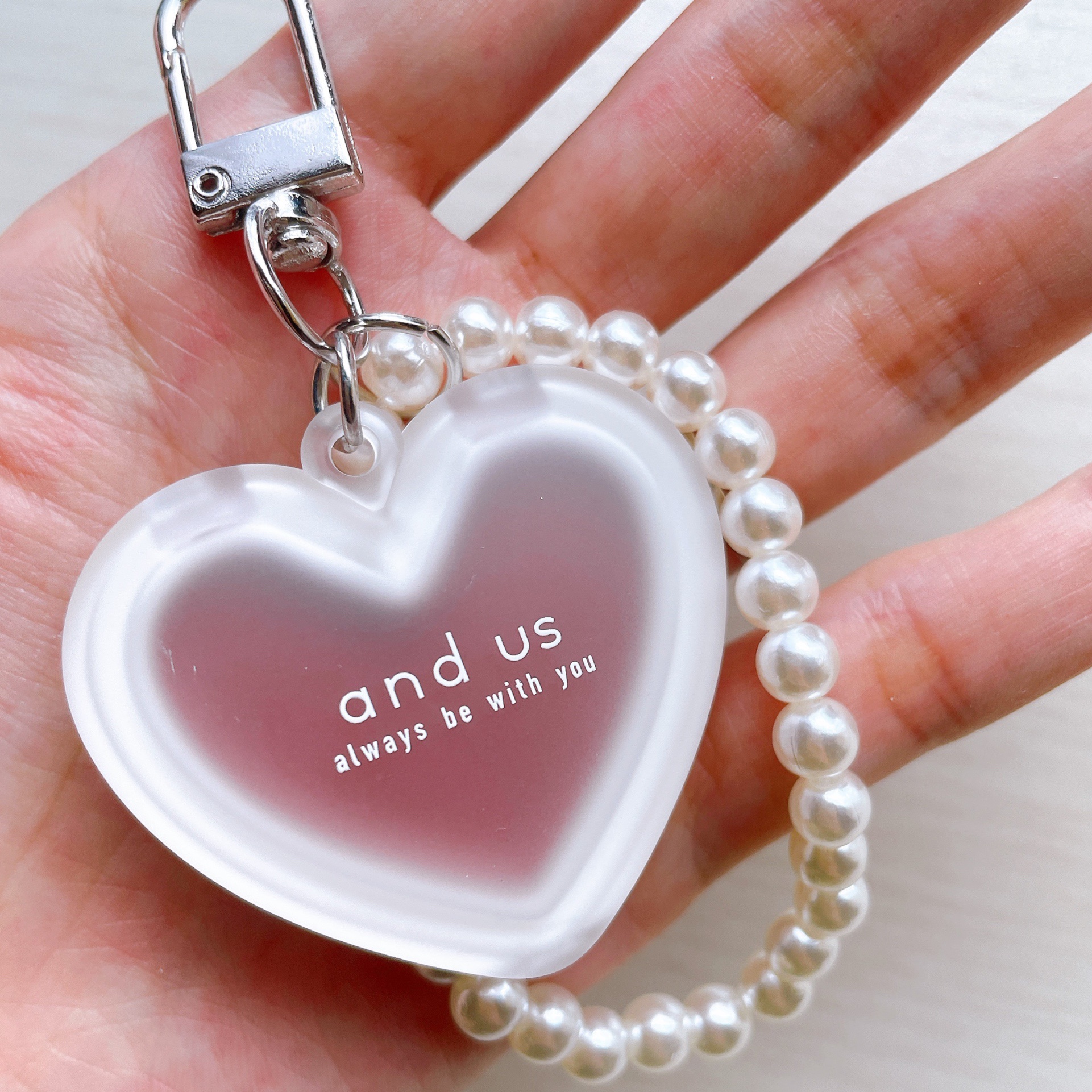 ハートクリームチーク / and us