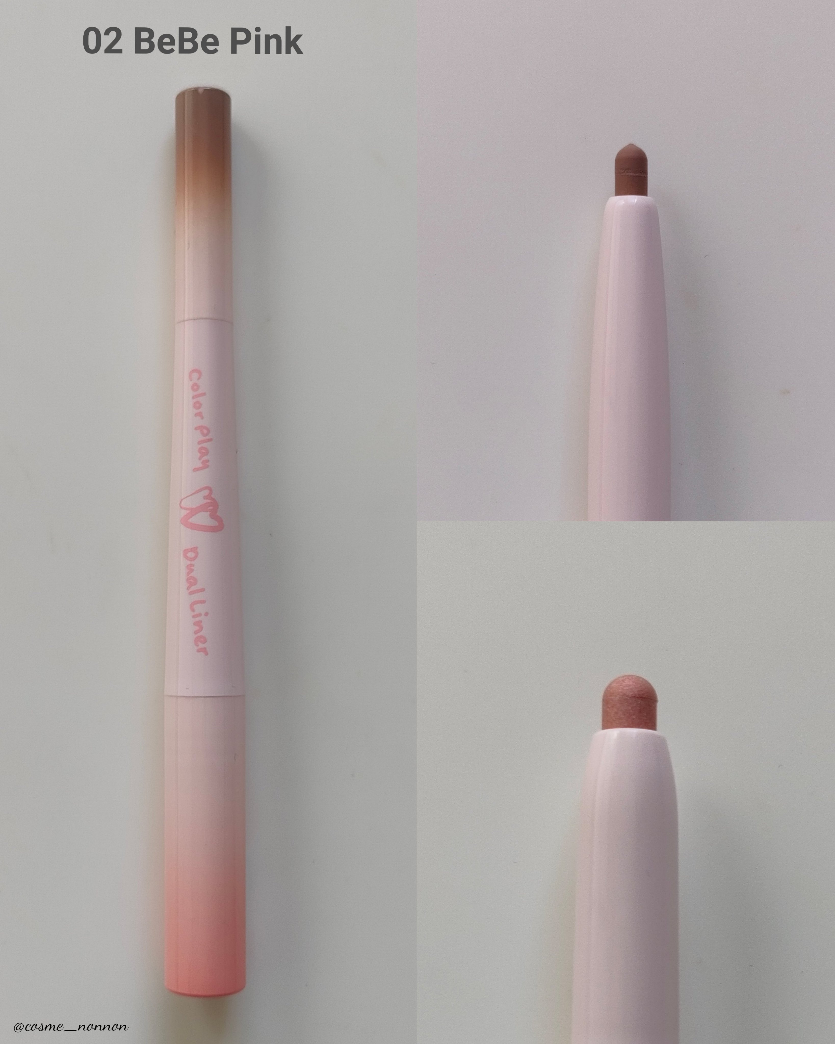 カラープレイデュアルライナー/2aN/スティックアイシャドウを使ったクチコミ（3枚目）