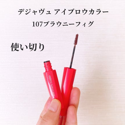フィルム眉カラー/デジャヴュ/眉マスカラを使ったクチコミ(1枚目)