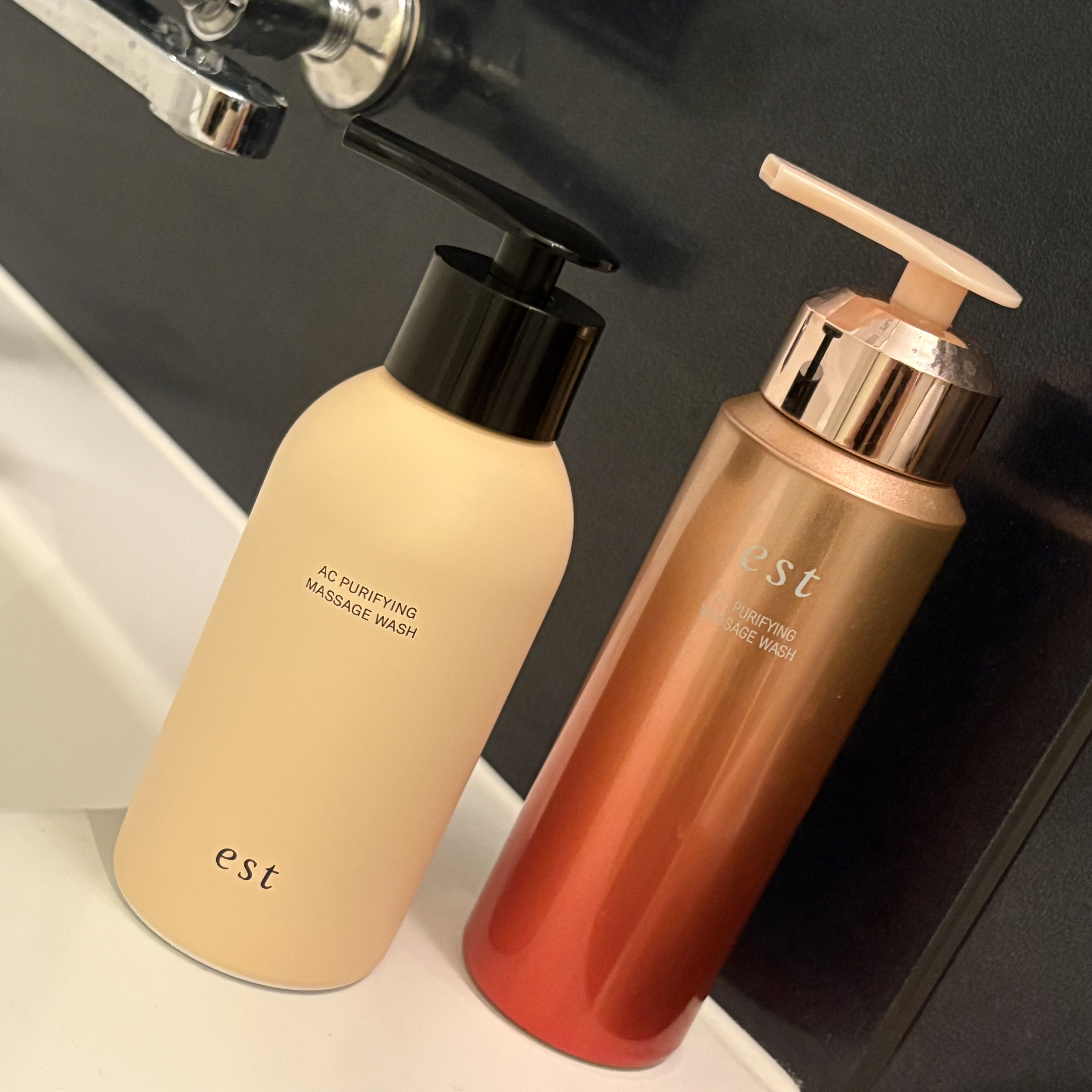 エスト AC ピュリファイ マッサージウォッシュ 本体 170g/est/泡洗顔を使ったクチコミ（1枚目）