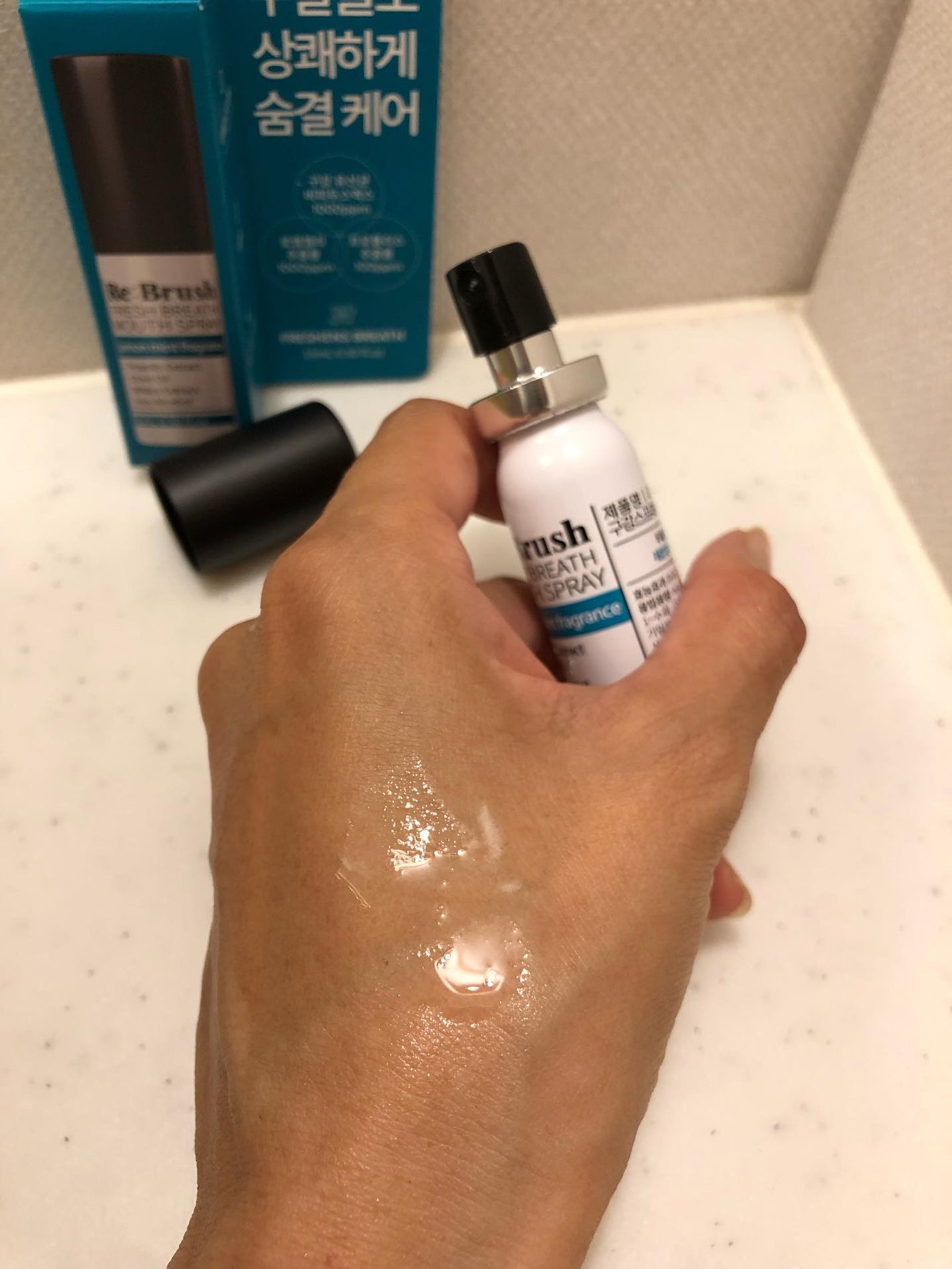 リフレッシュマウススプレー/Re:Brush/マウスウォッシュ・スプレーを使ったクチコミ(5枚目)