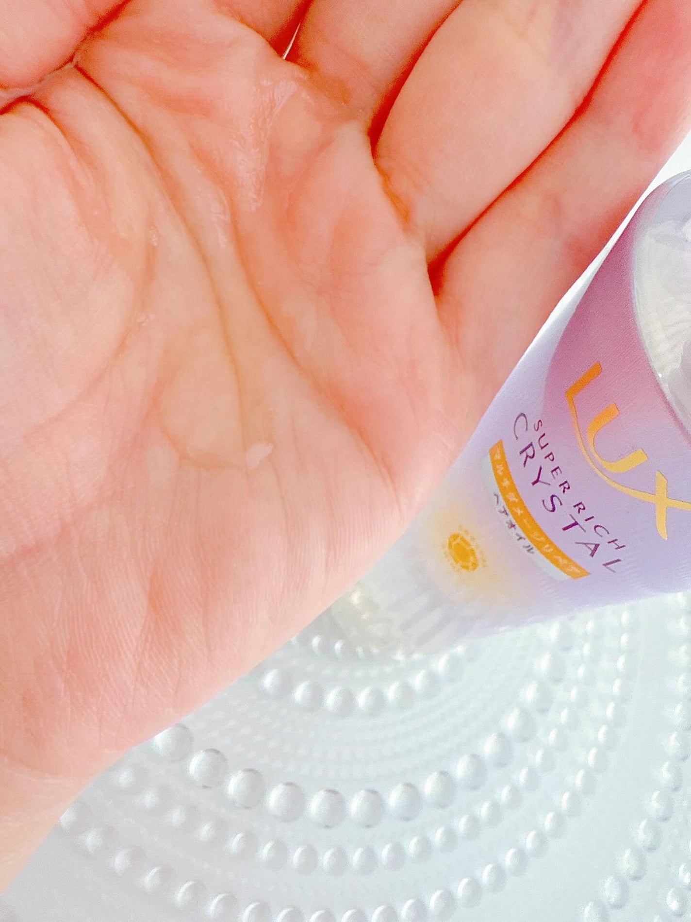 スーパーリッチクリスタル マルチダメージリペア シャンプー/トリートメント/LUX/市販シャンプーを使ったクチコミ(4枚目)