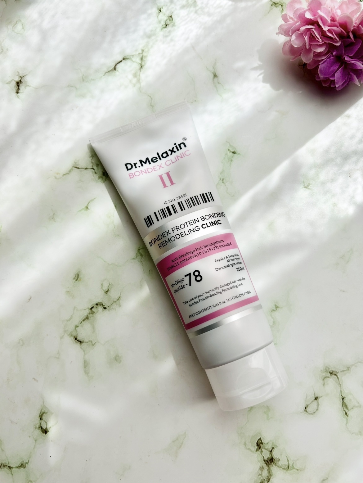 ボンデックス タンパク質結合リモデリングトリートメント/Dr.Melaxin/洗い流すヘアトリートメントを使ったクチコミ（1枚目）