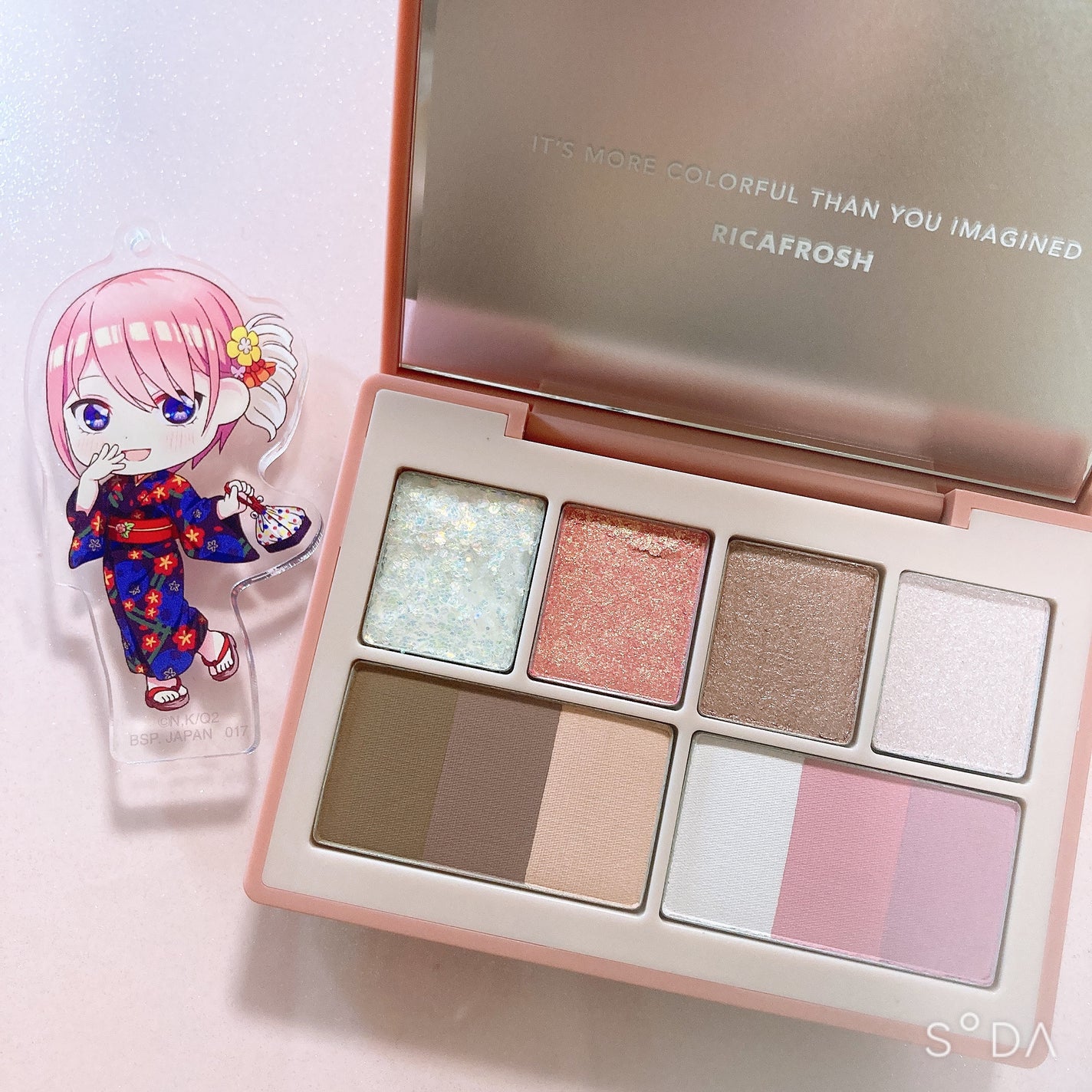 ラグトーマス・キット/RICAFROSH/アイシャドウパレットを使ったクチコミ(2枚目)