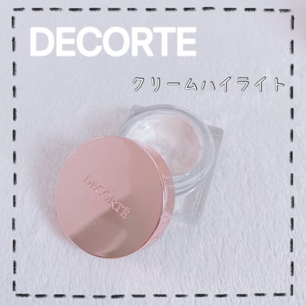 ディップイン グロウ クリームハイライター /DECORTÉ/クリームハイライトを使ったクチコミ(1枚目)
