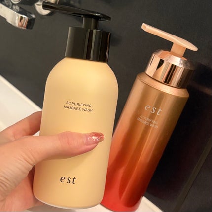 エスト AC ピュリファイ マッサージウォッシュ/est/泡洗顔を使ったクチコミ(2枚目)
