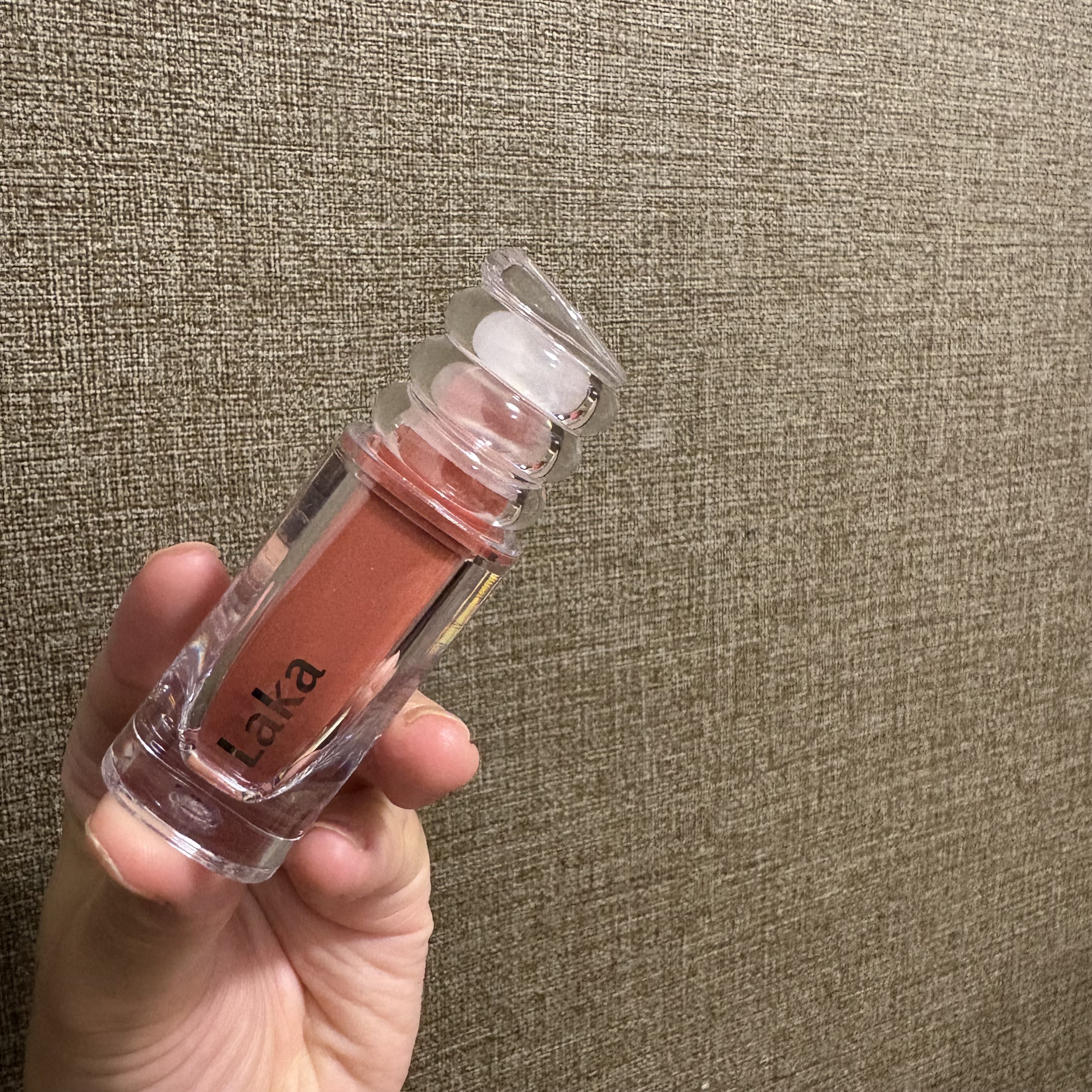 ラカ　マキシグレイヤーティント ＃613　ピーク/Laka/リップティントを使ったクチコミ（1枚目）