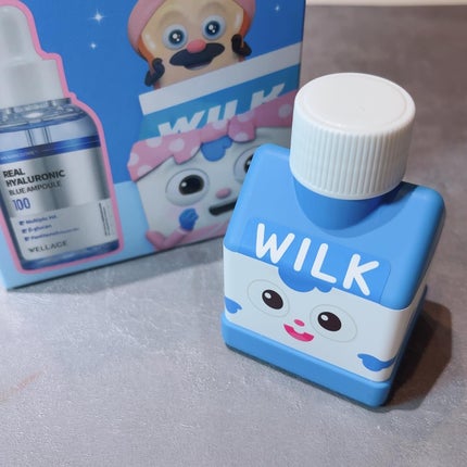 リアルヒアルロニックブルーアンプル 100/Wellage/美容液を使ったクチコミ(4枚目)