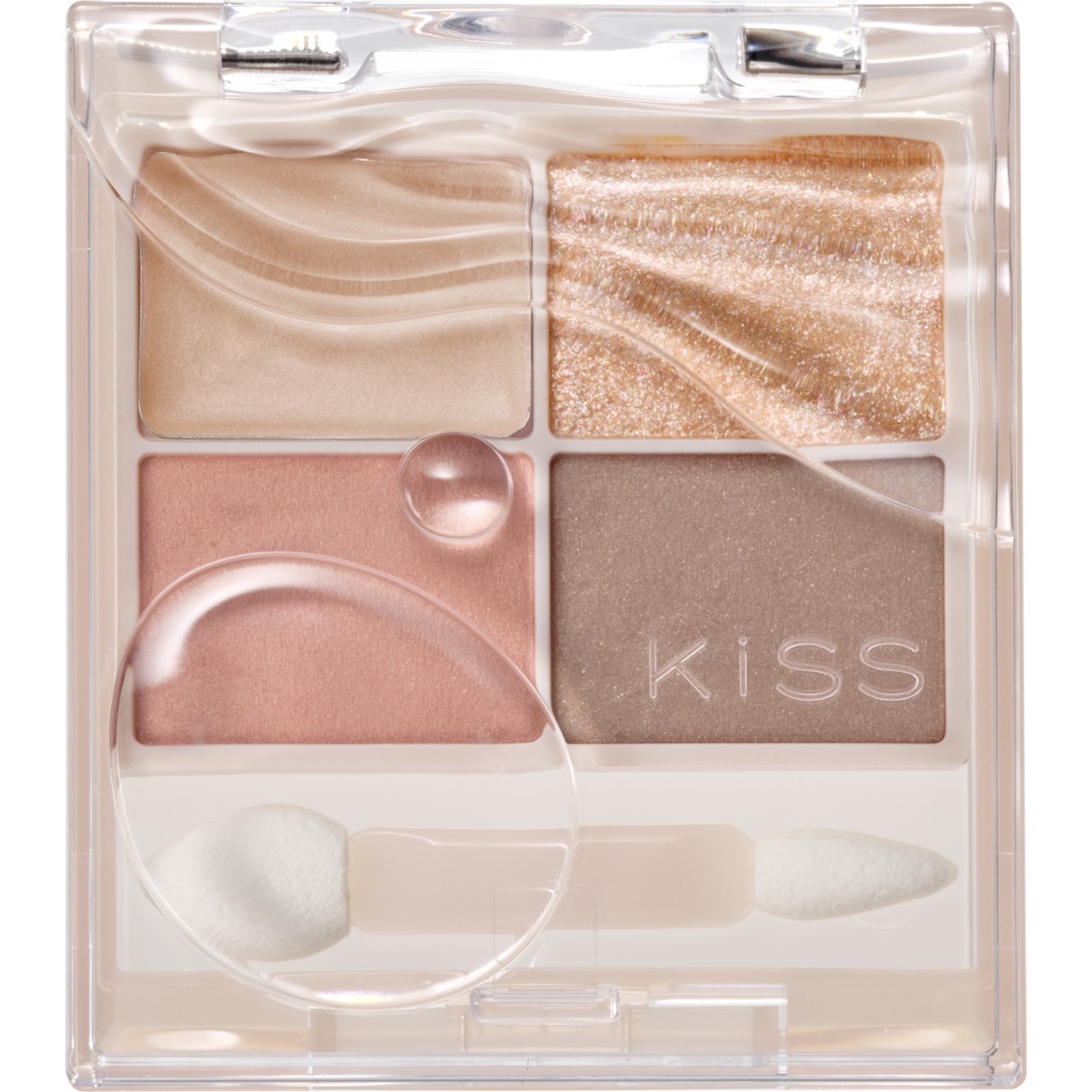 キス ズームアイポーション 02 メープルフロー/KiSS/アイシャドウパレットを使ったクチコミ（1枚目）