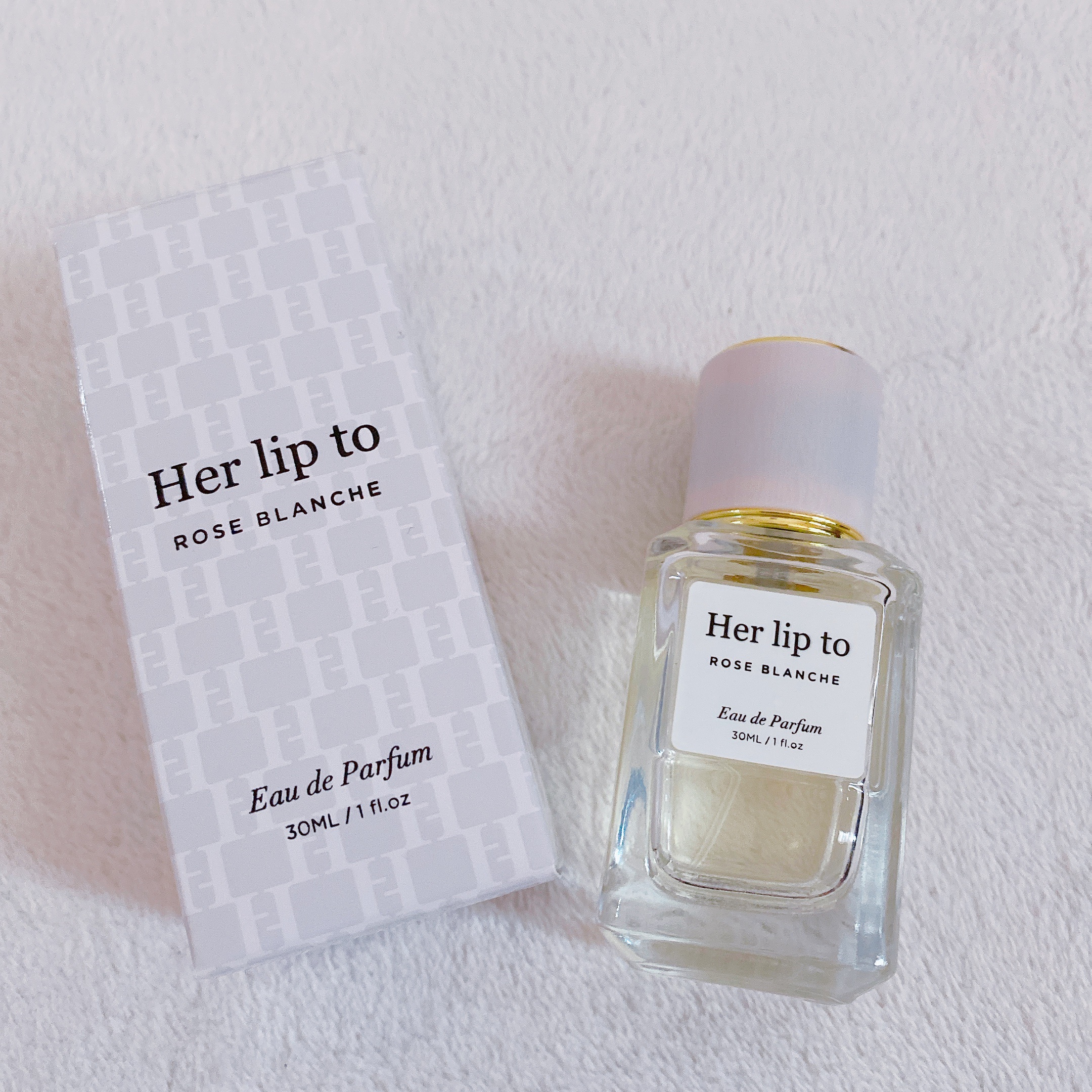 試してみた】Eau de Parfum - ROSE BLANCHE - Her lip to BEAUTYの