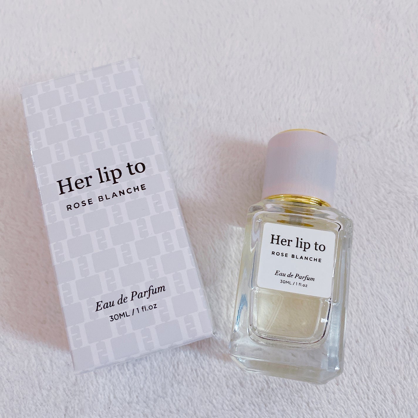 香水(女性用) Her lip to Rose Blanche 30ml 試してみた】Eau de Parfum - ROSE BLANCHE - Her lip to BEAUTY