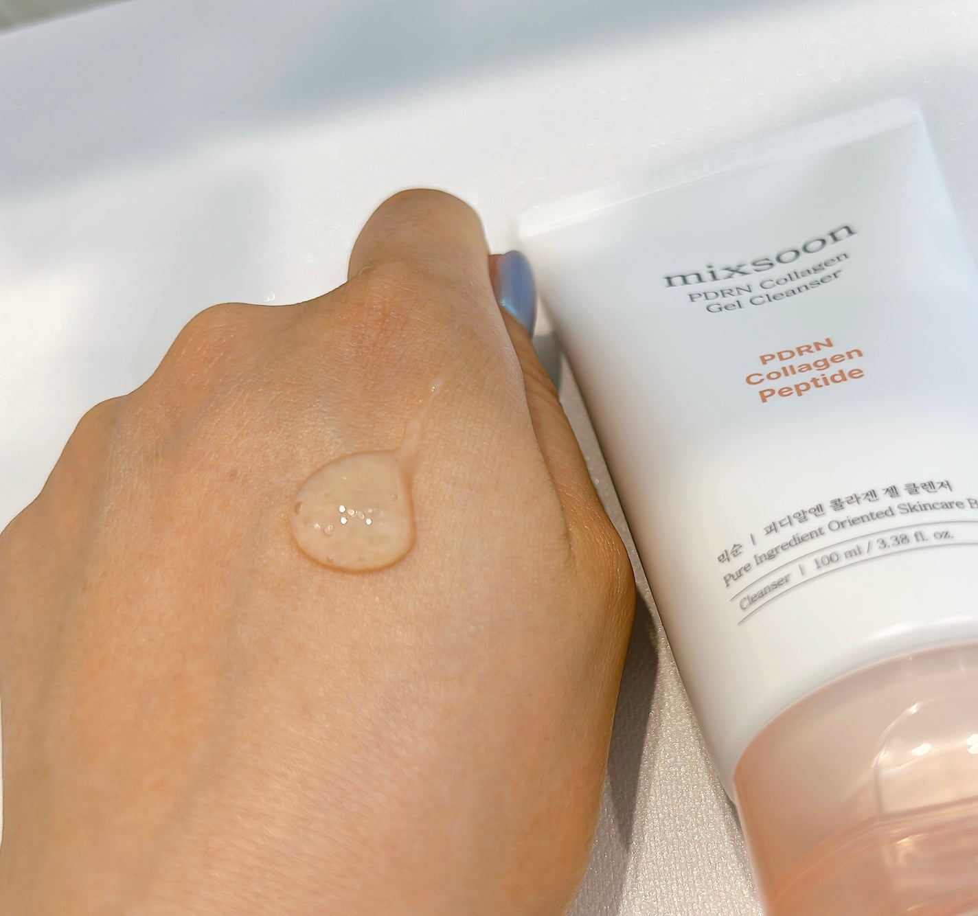 PDRNコラーゲン ジェルクレンザー/mixsoon/洗顔フォームを使ったクチコミ(10枚目)