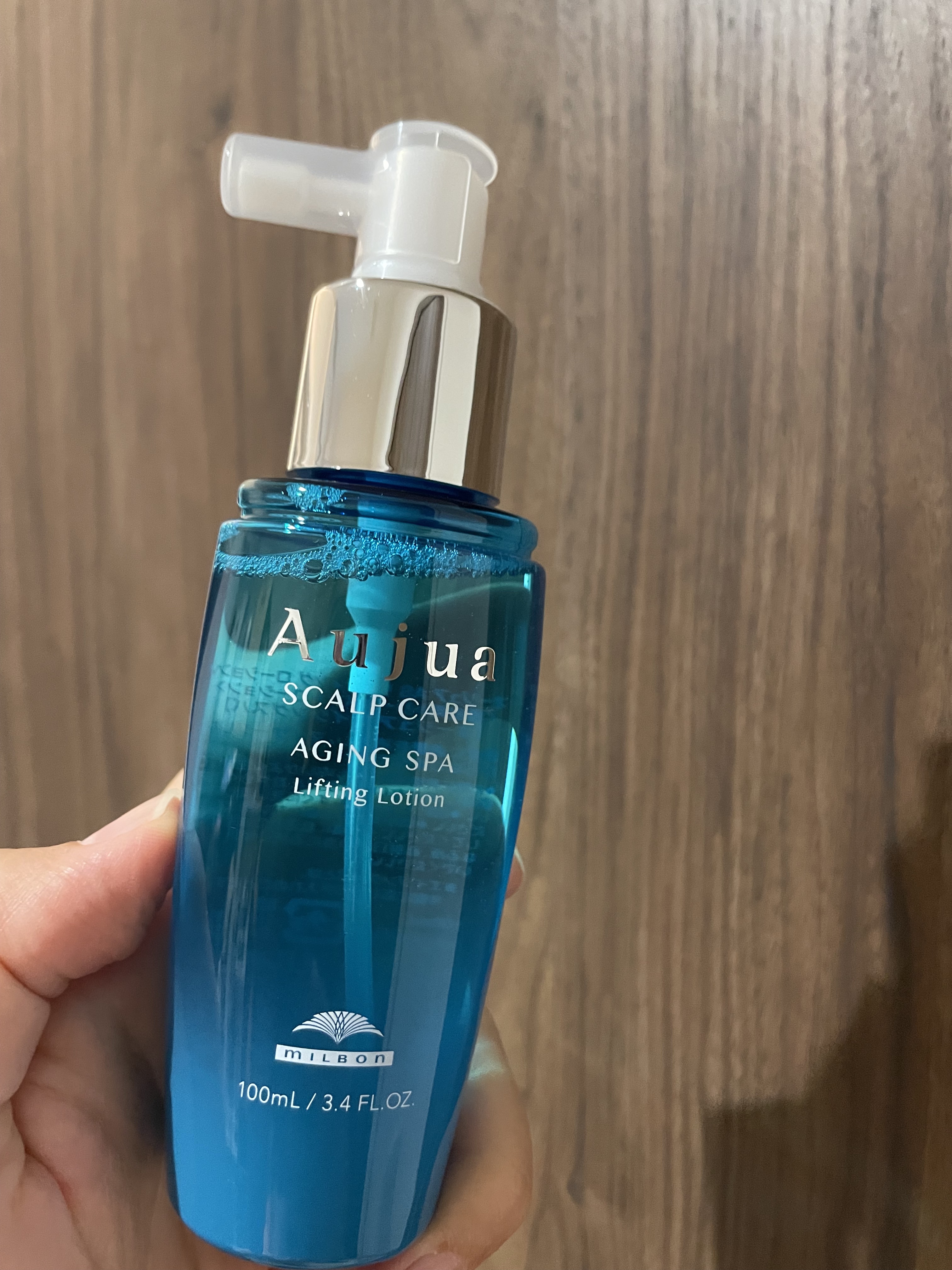 エイジングスパ リフティングローション/オージュア/頭皮ローションを使ったクチコミ（2枚目）