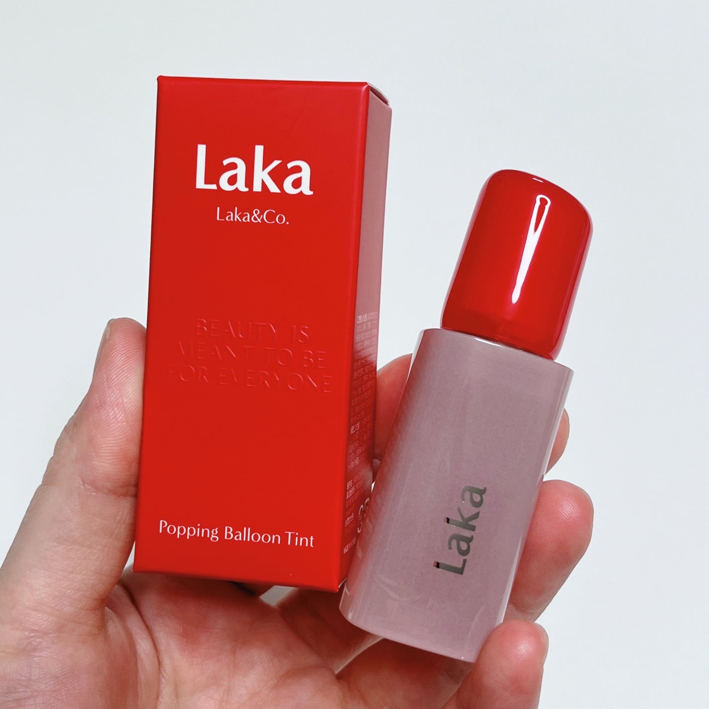ポッピングバルーンティント/Laka/リップティントを使ったクチコミ(1枚目)