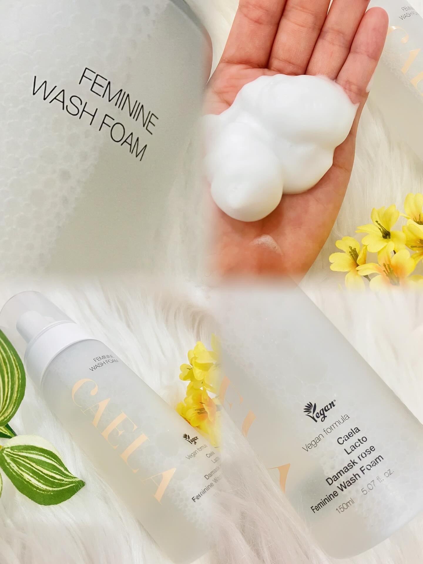 フェミニンウォッシュフォーム/CAELA/ボディソープを使ったクチコミ（2枚目）