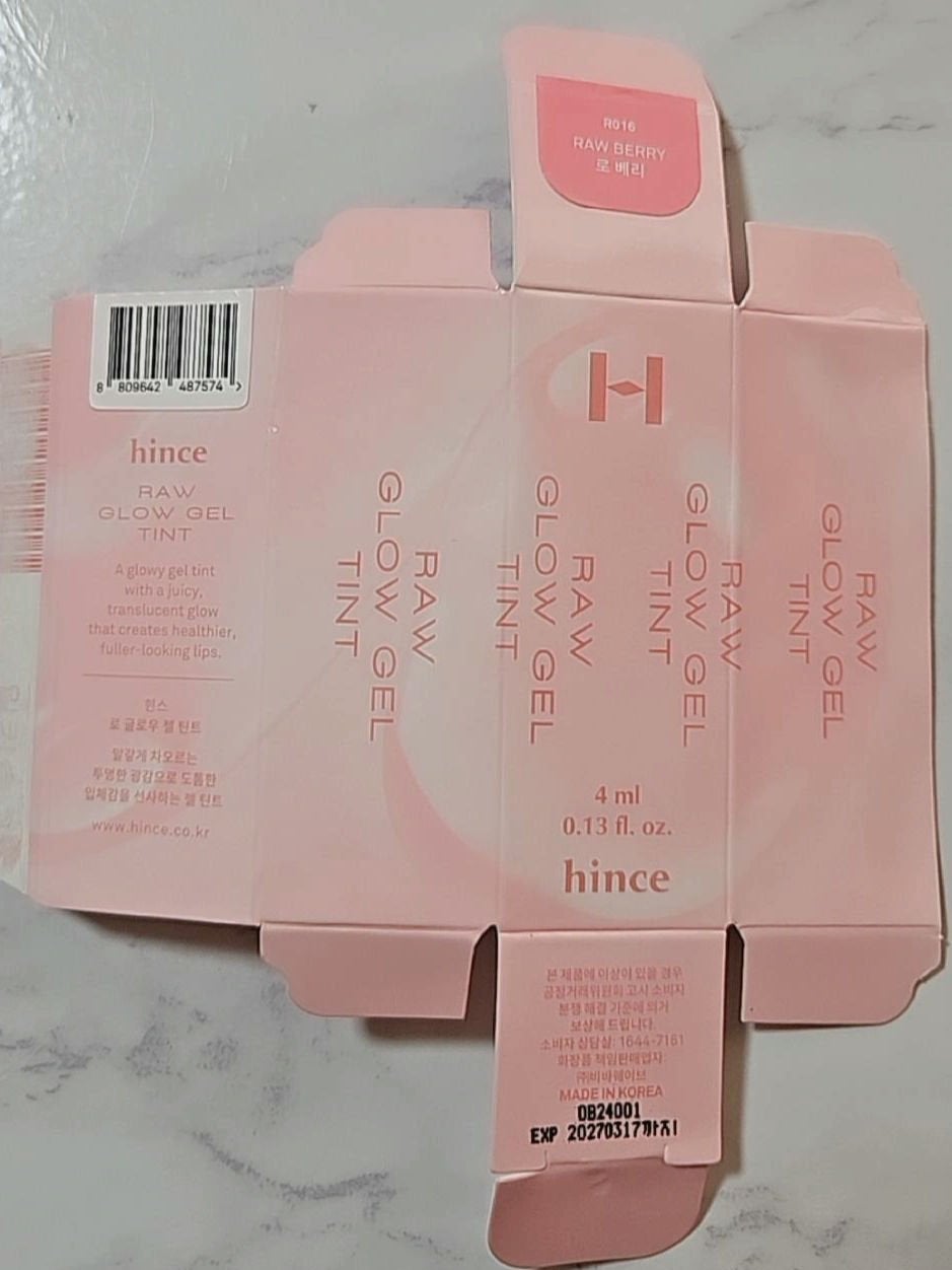 ロウグロウジェルティント/hince/リップティントを使ったクチコミ(5枚目)