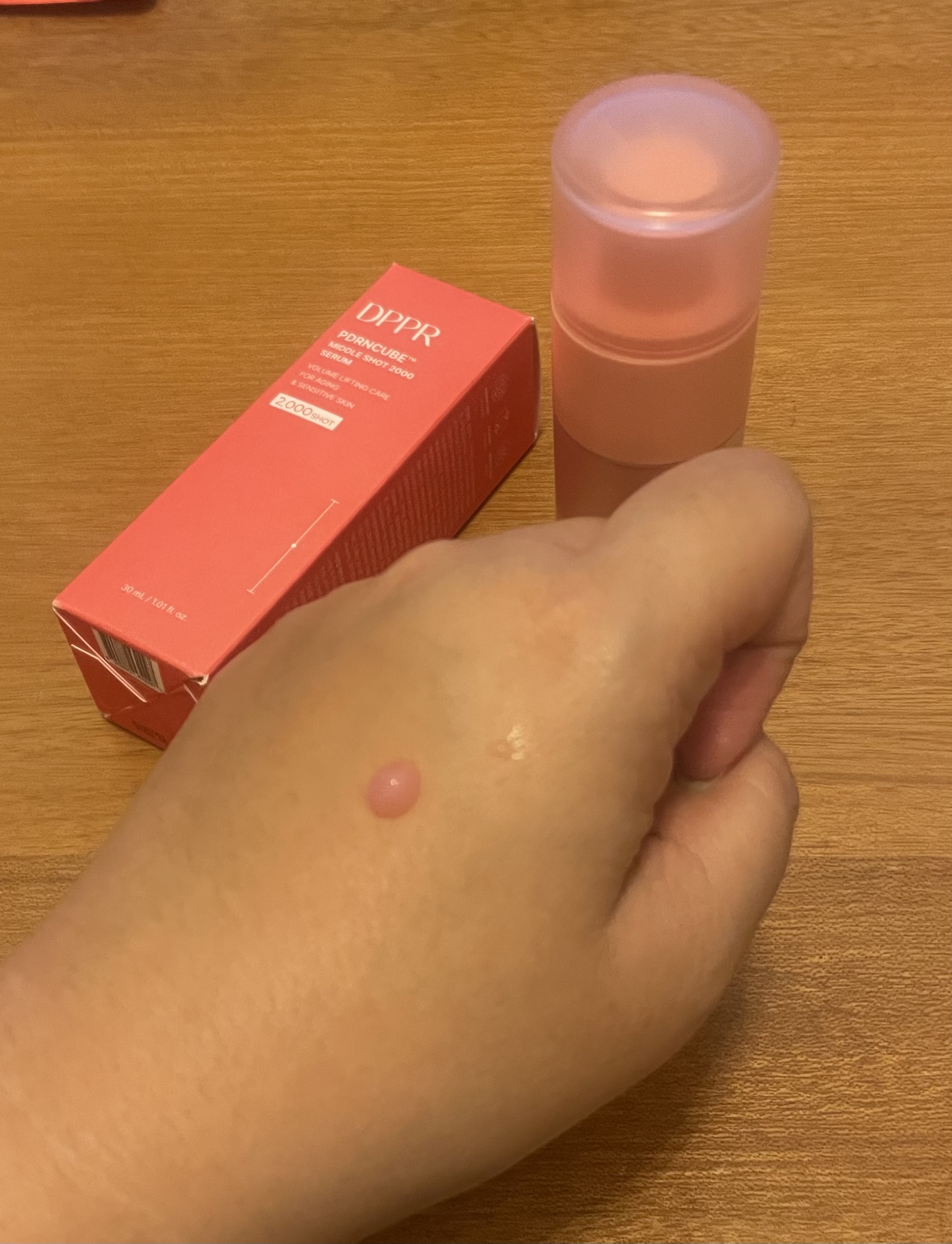 PDRNキューブセラム/DPPR/美容液を使ったクチコミ（2枚目）