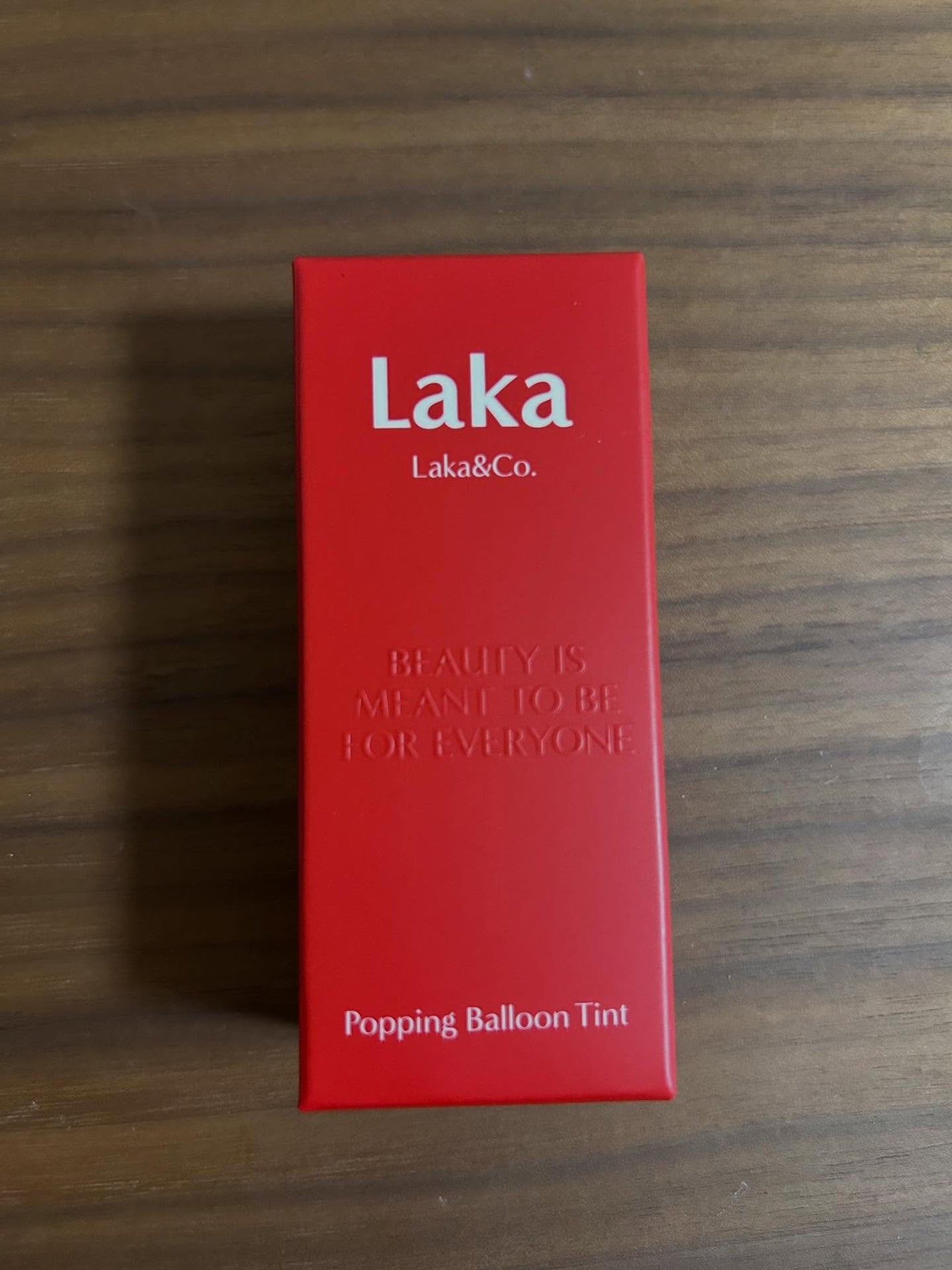 ポッピングバルーンティント/Laka/リップティントを使ったクチコミ(4枚目)