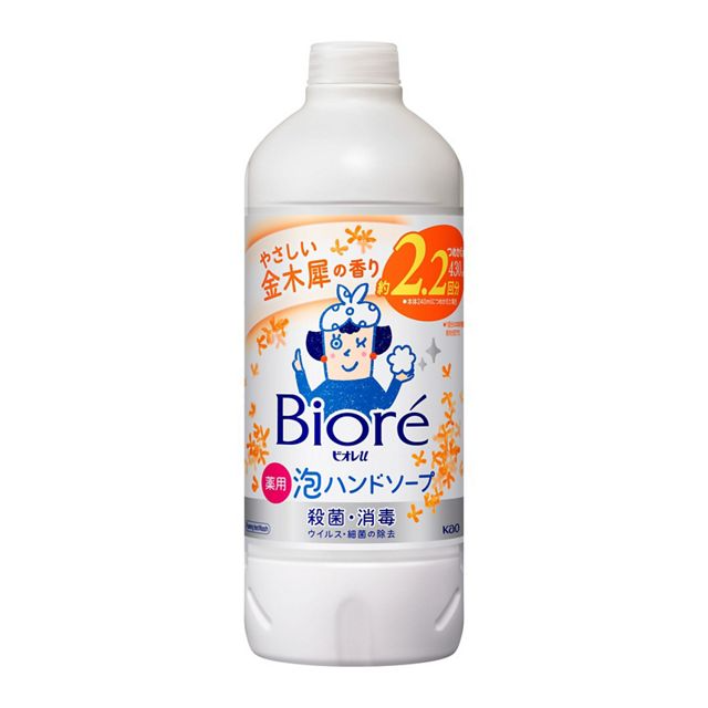 ビオレu 泡ハンドソープ 金木犀の香り つめかえ用 430ml