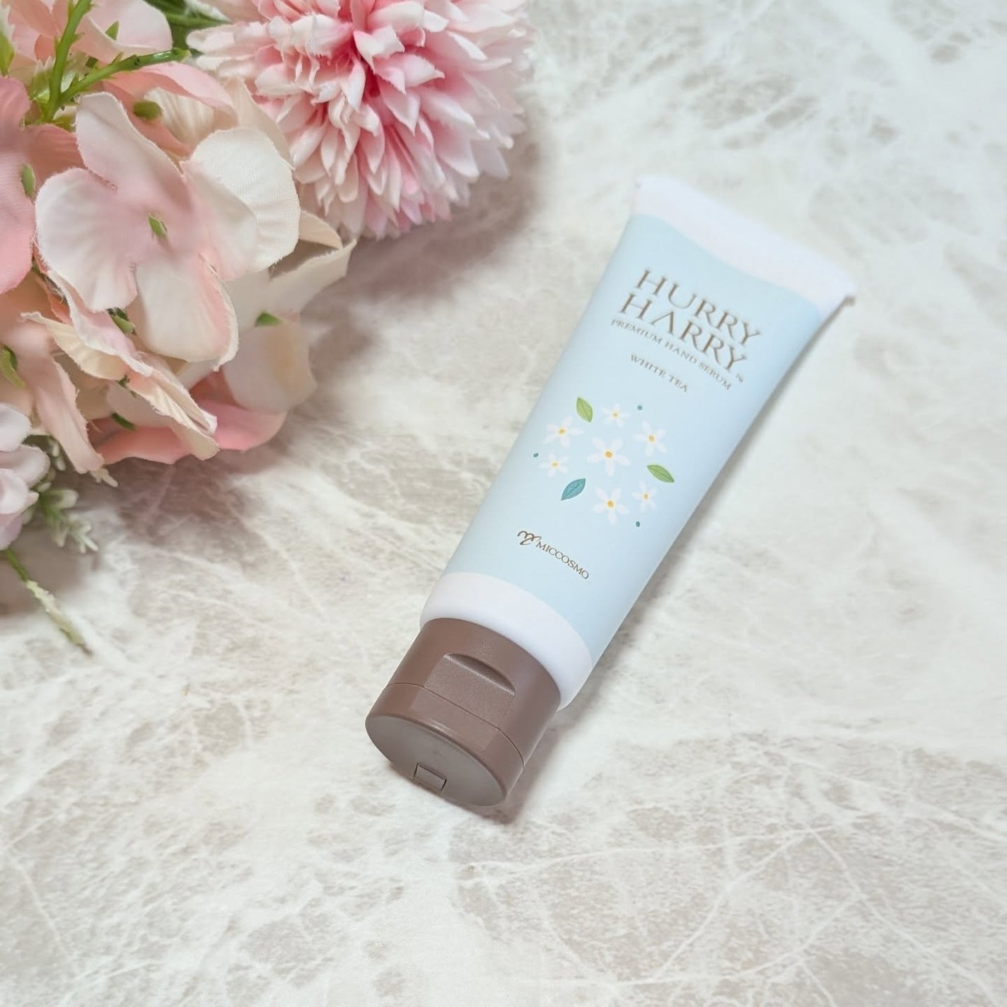 ハリーハリー 大人のハンドセラム  <ホワイトティーの香り>/ハリーハリー/ハンドクリームを使ったクチコミ(3枚目)