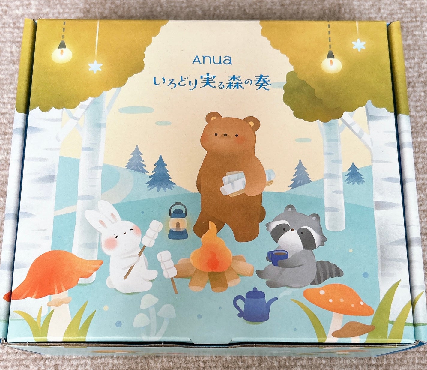 綾子 on LIPS 「メガ割購入品届きました〜!!今回はアヌアのスキンケアセット、い..」(2枚目)